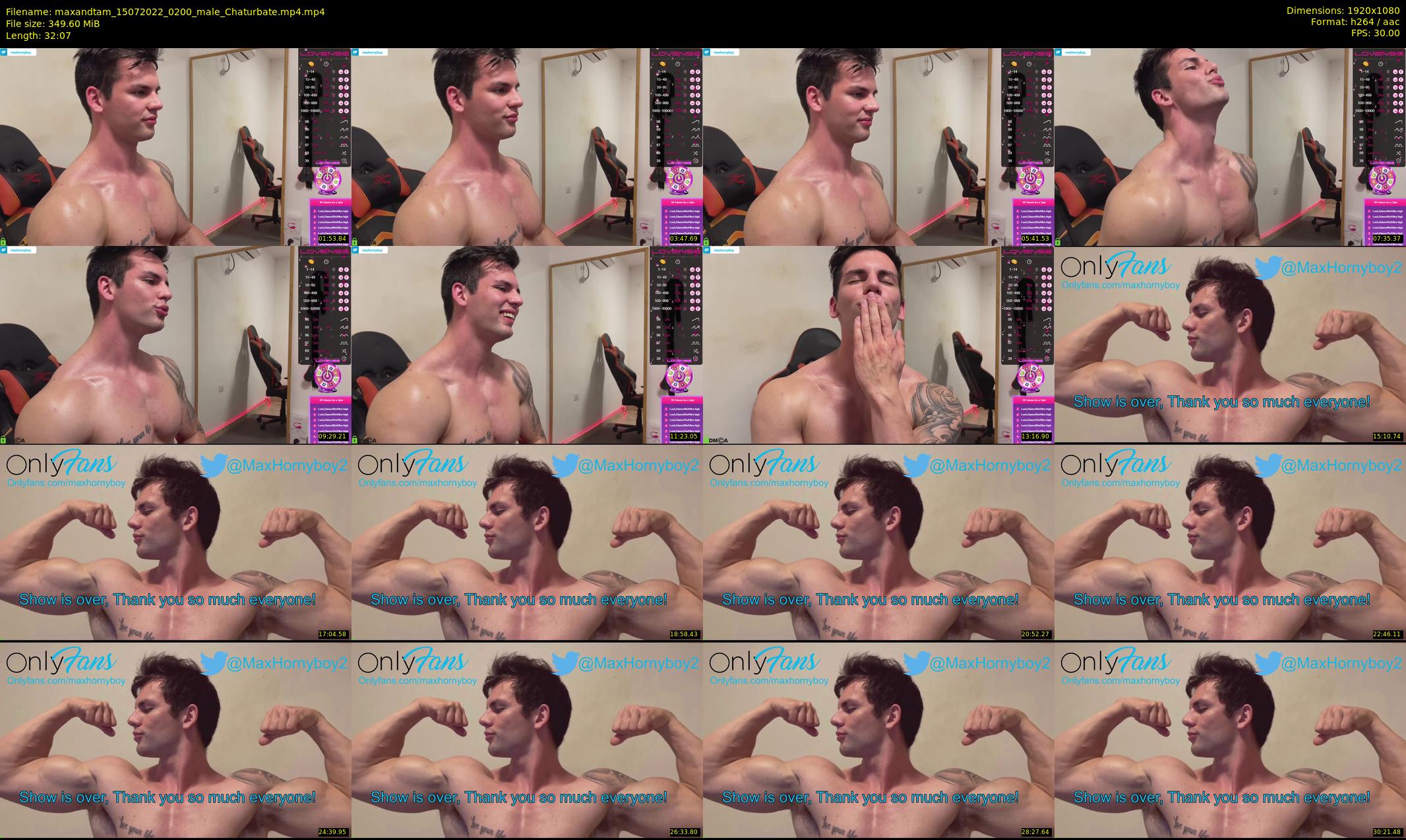 maxandtam — 33 minute Chaturbate couple cam show recording, 1080p, Jul 15, 2022