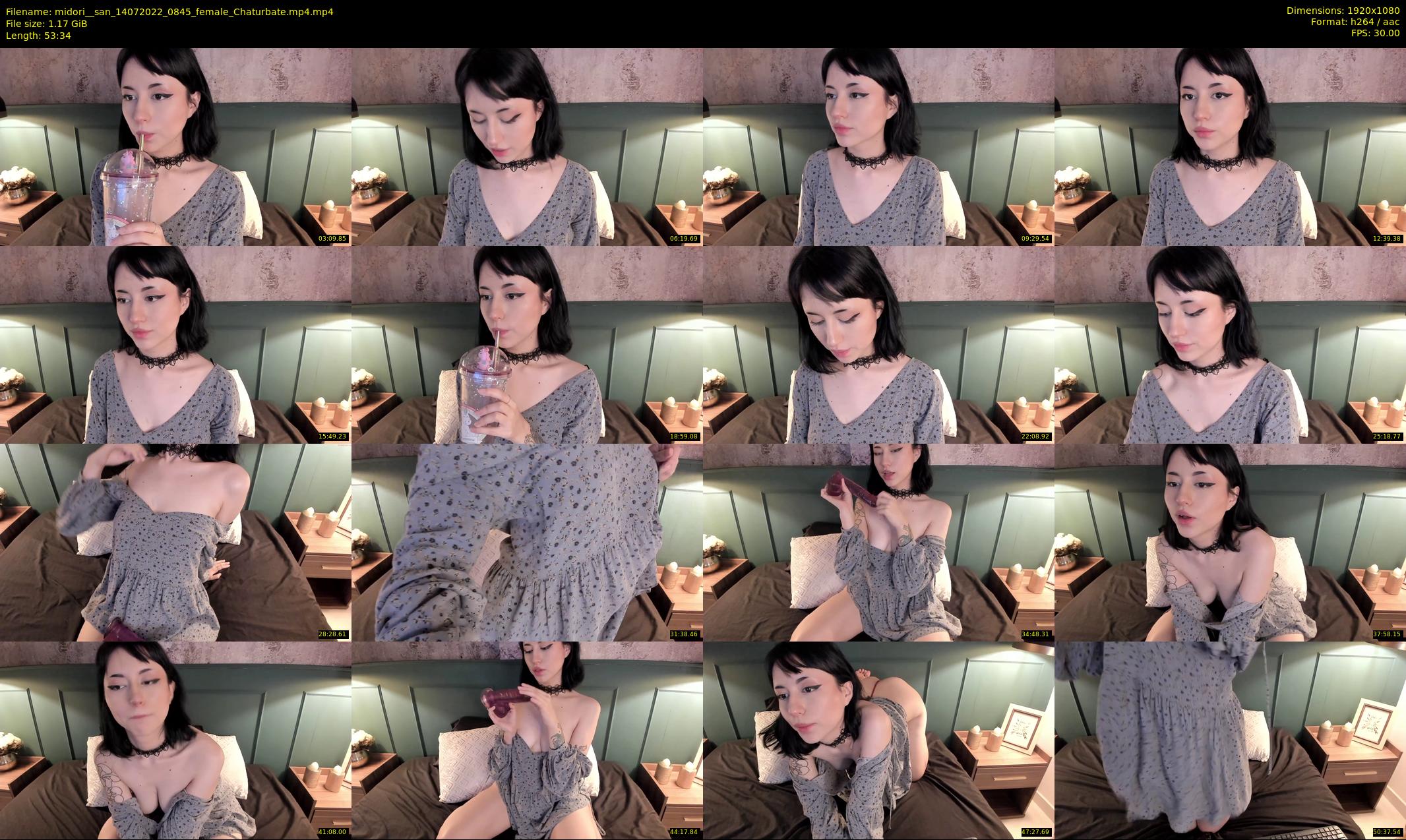 midori__san — 54 minute Chaturbate female cam show recording, 1080p, Jul 14, 2022
