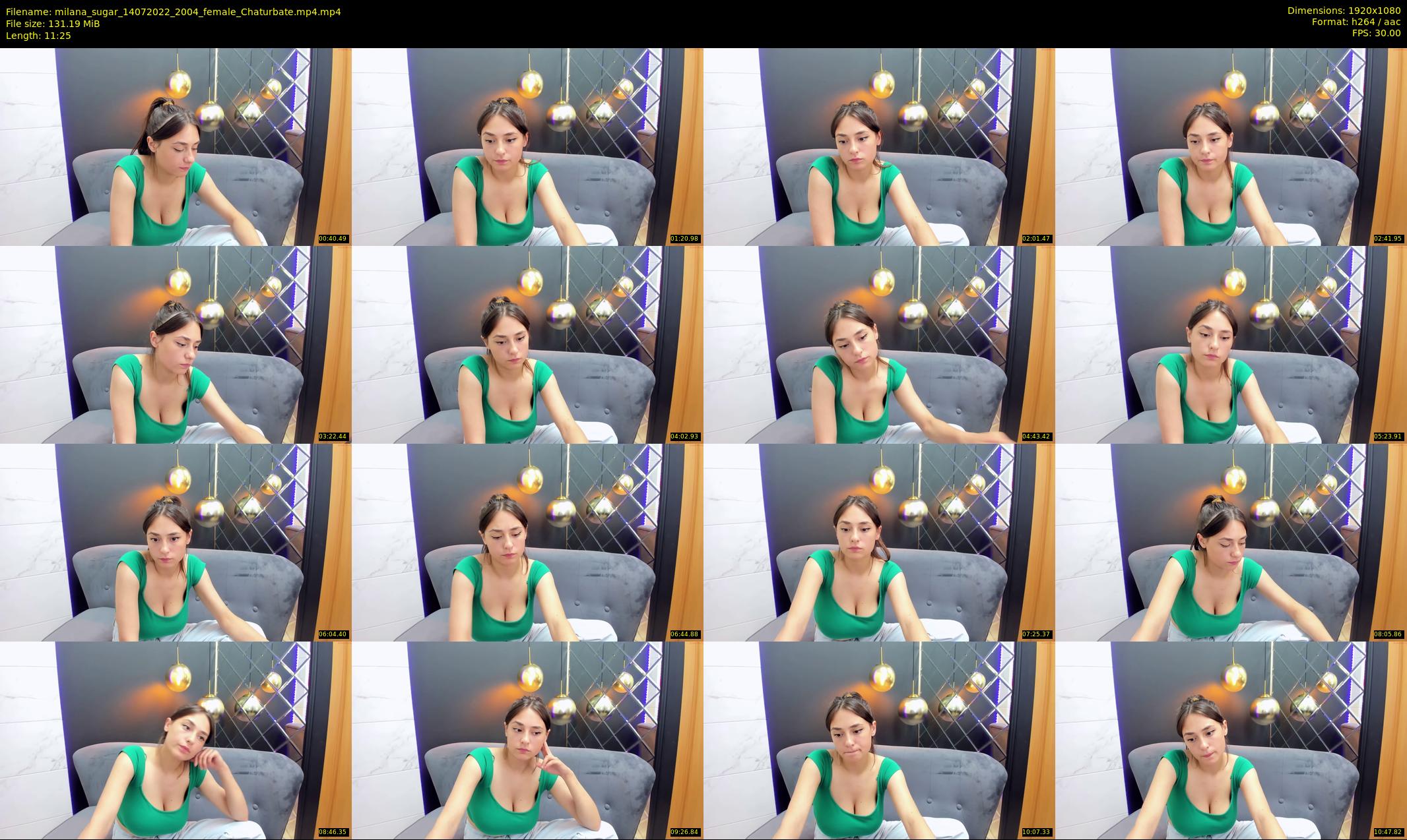 milana_sugar — 12 minute Chaturbate female cam show recording, 1080p, Jul 14, 2022