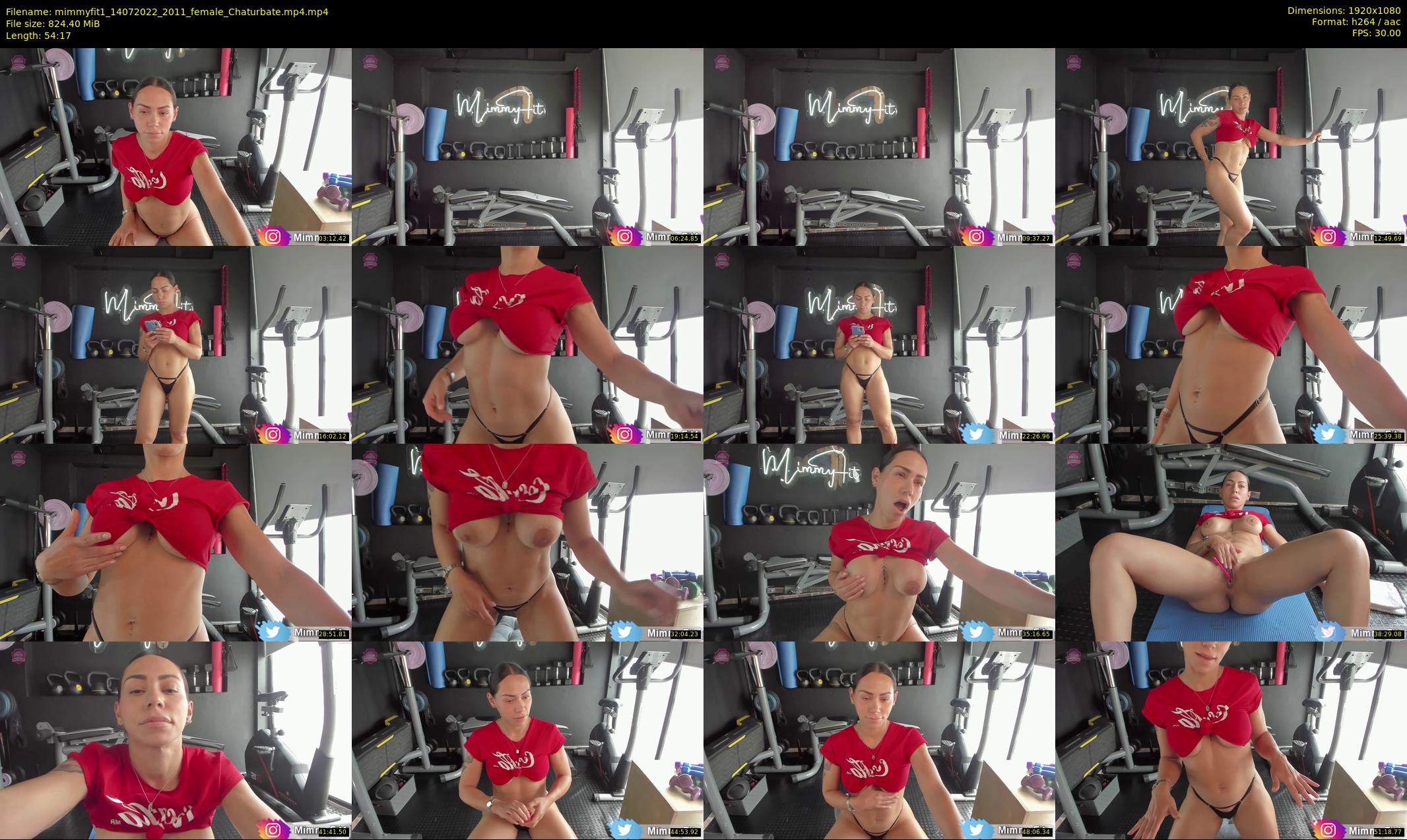 mimmyfit1 — 55 minute Chaturbate female cam show recording, 1080p, Jul 14, 2022