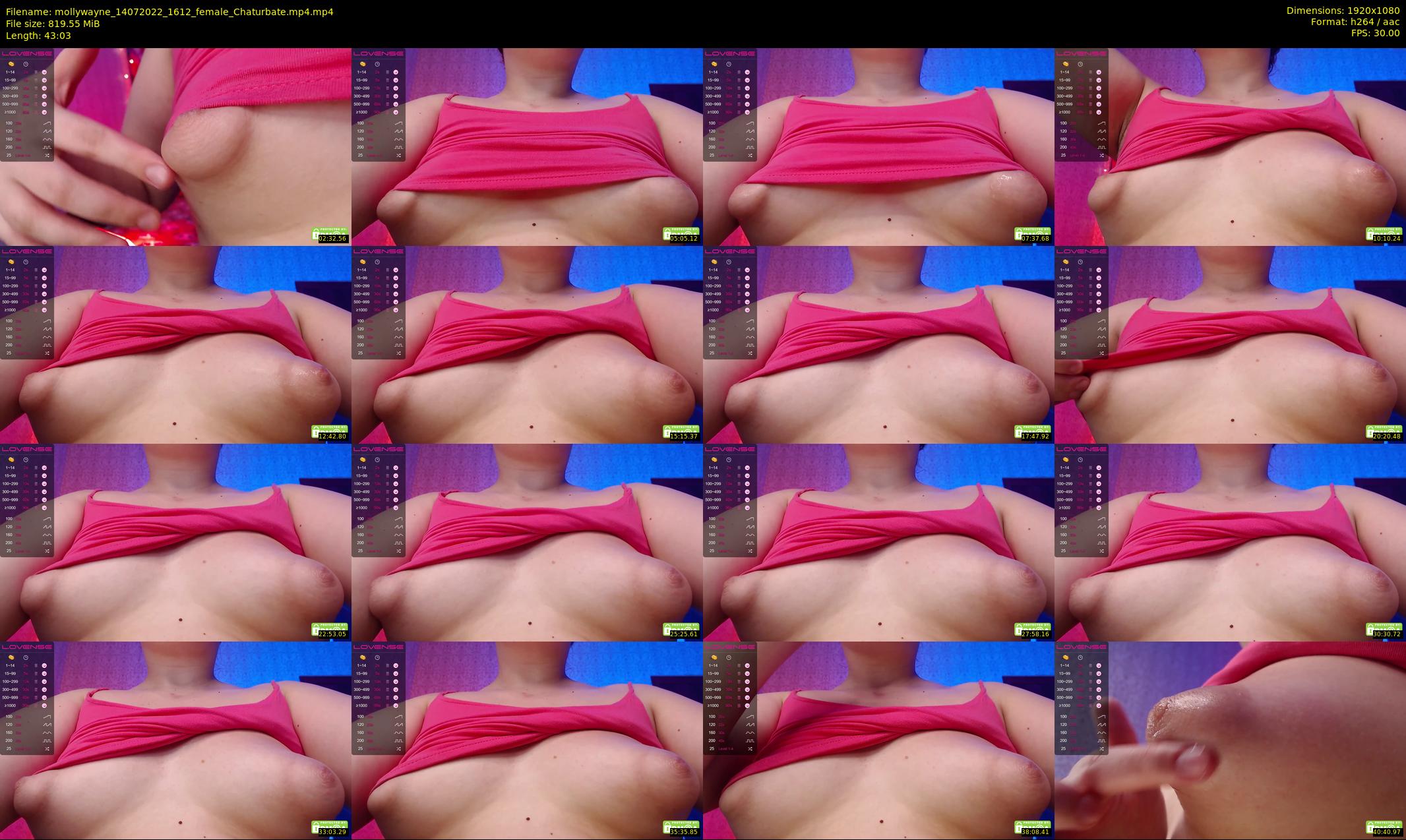 mollywayne — 44 minute Chaturbate female cam show recording, 1080p, Jul 14, 2022