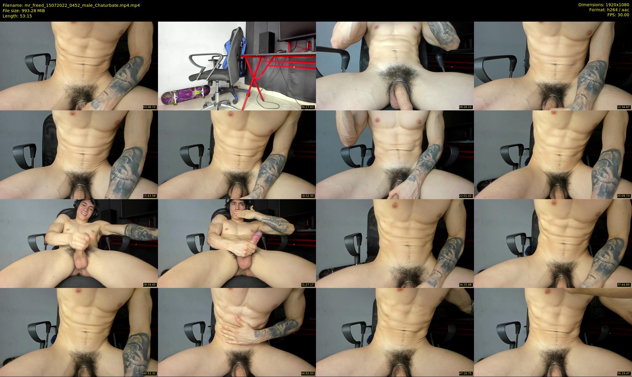 mr_freed — 54 minute Chaturbate male cam show recording, 1080p, Jul 15, 2022