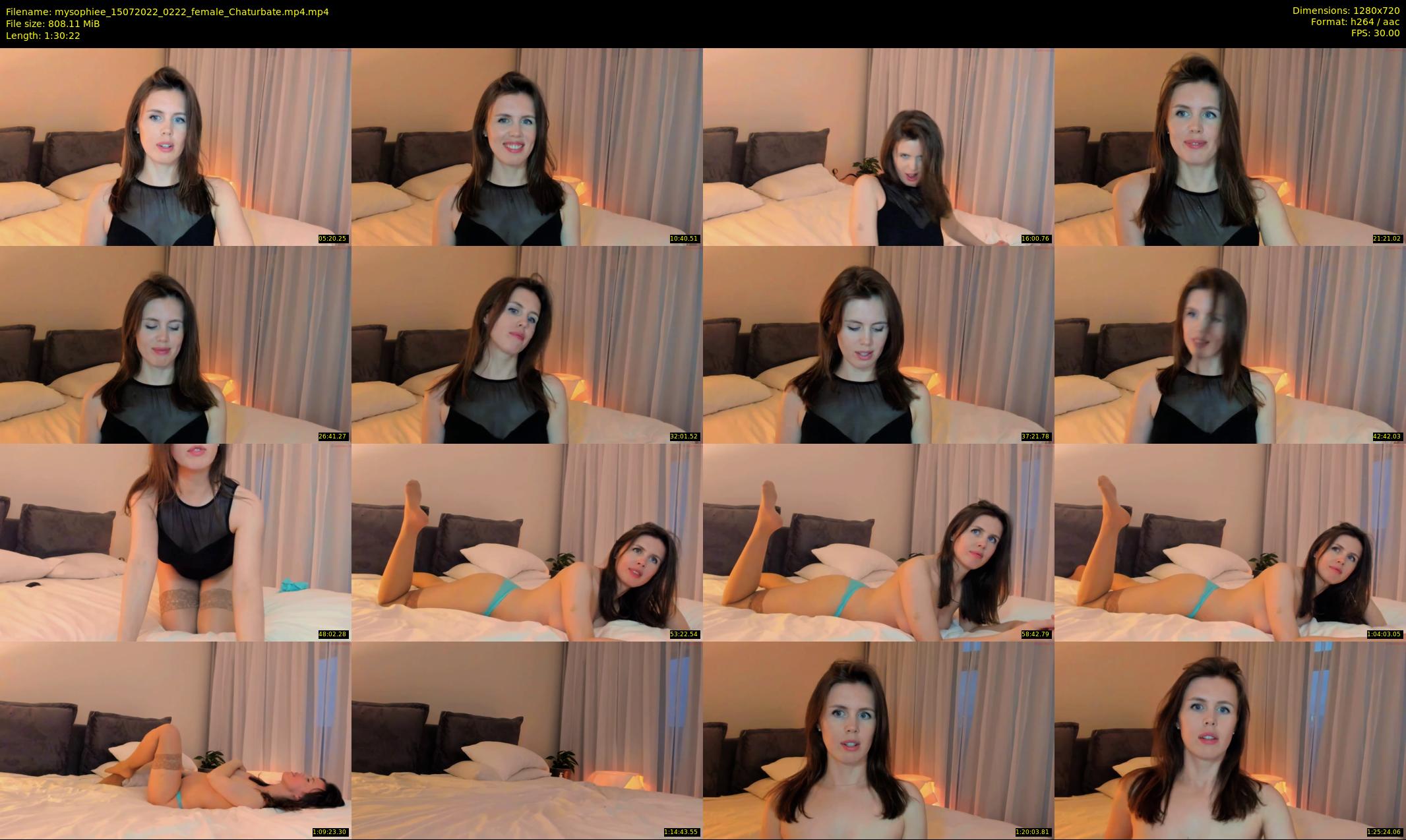 mysophiee — 91 minute Chaturbate female cam show recording, 720p, Jul 15, 2022