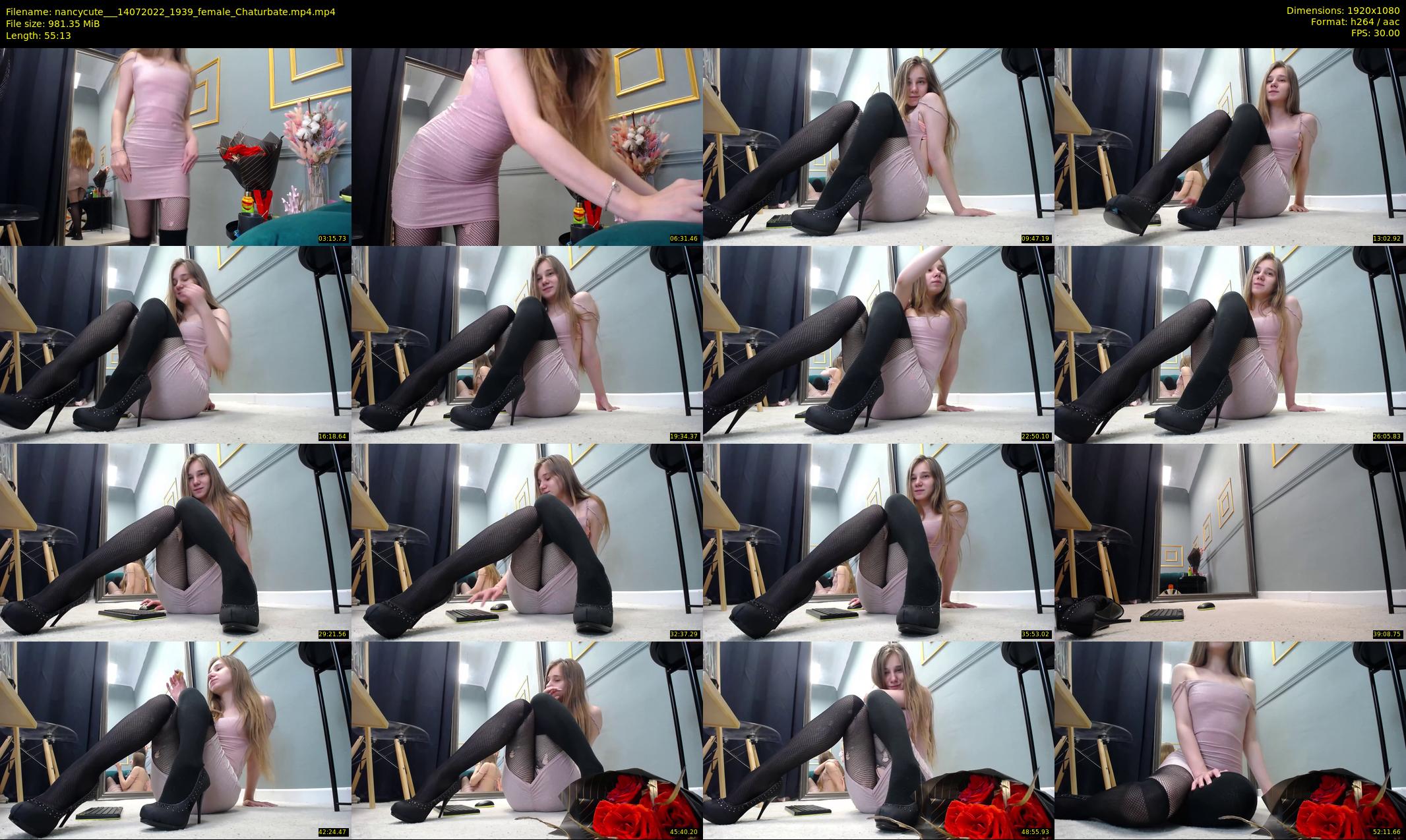 nancycute__ — 56 minute Chaturbate female cam show recording, 1080p, Jul 14, 2022