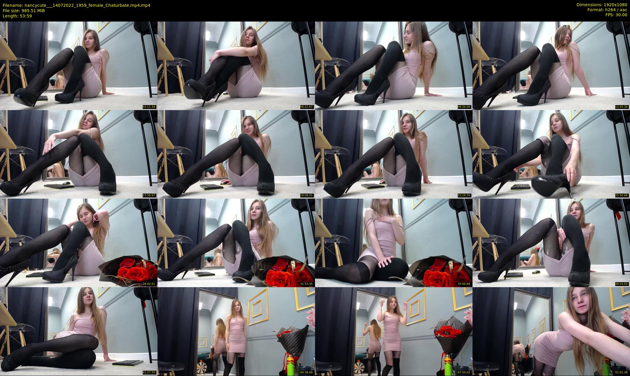 nancycute__ — 54 minute Chaturbate female cam show recording, 1080p, Jul 14, 2022