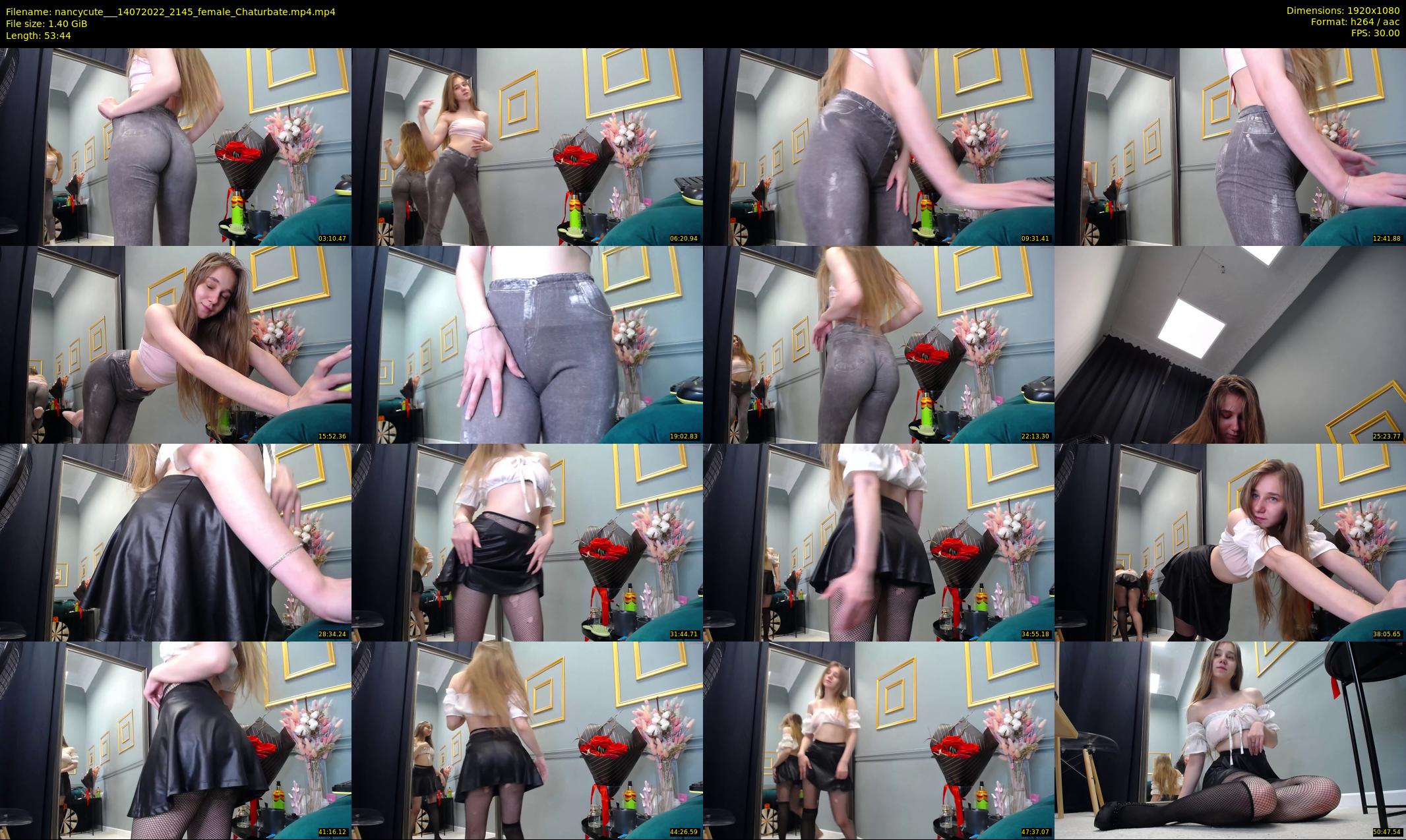 nancycute__ — 54 minute Chaturbate female cam show recording, 1080p, Jul 14, 2022
