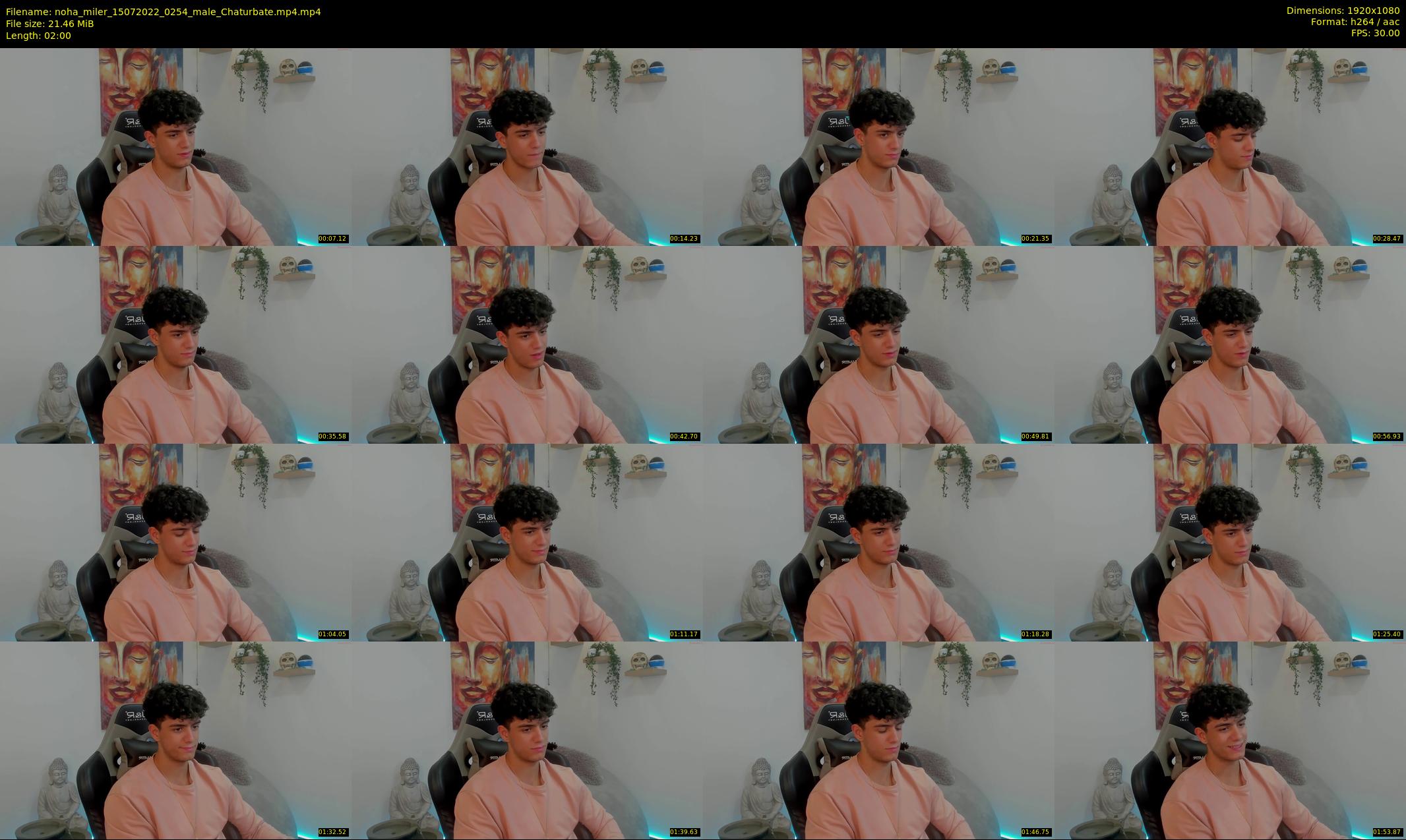 noha_miler — 2 minute Chaturbate male cam show recording, 1080p, Jul 15, 2022