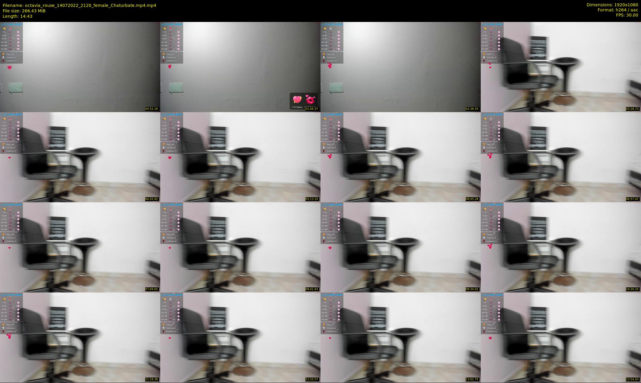 octavia_rouse — 15 minute Chaturbate female cam show recording, 1080p, Jul 14, 2022
