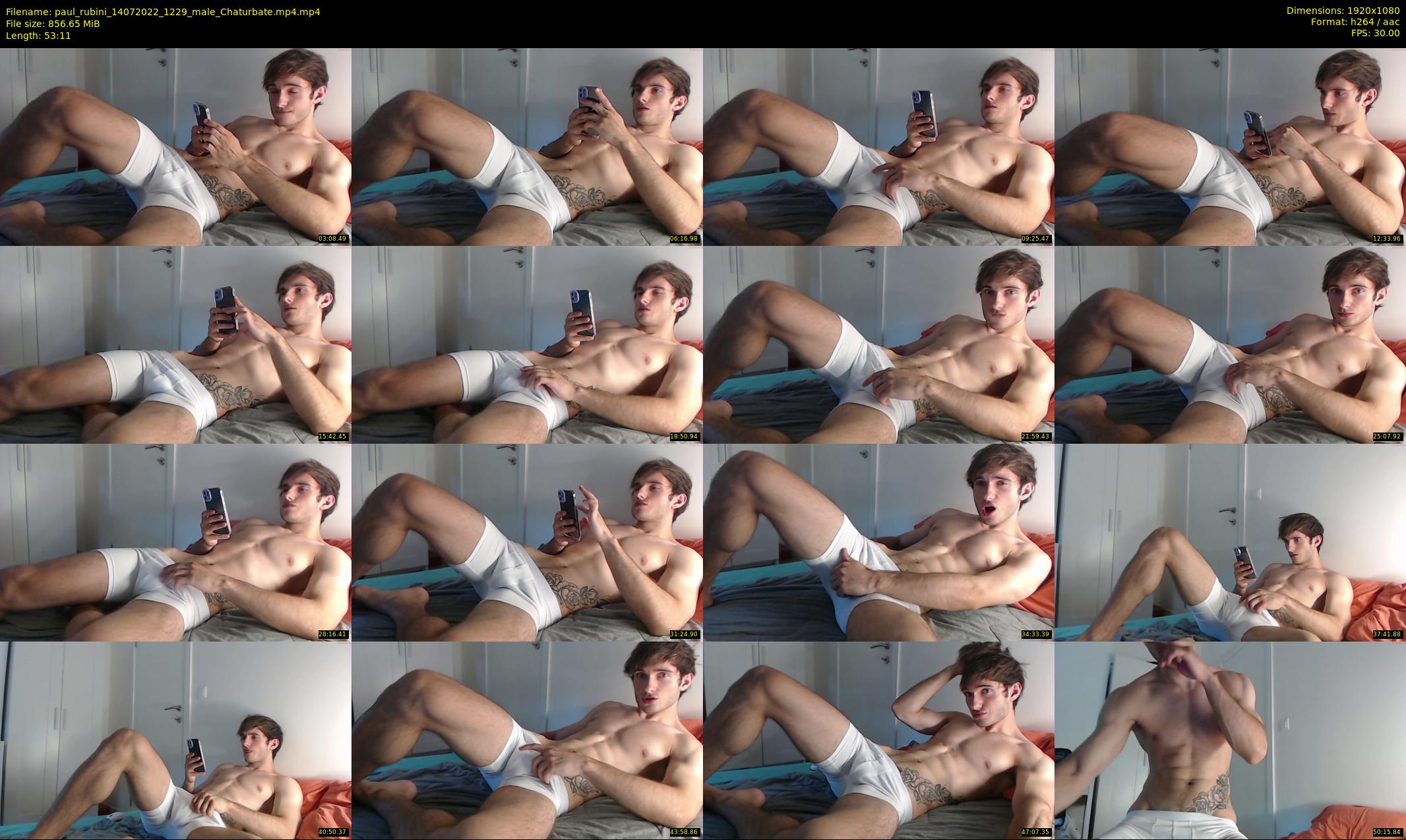 paul_rubini — 54 minute Chaturbate male cam show recording, 1080p, Jul 14, 2022