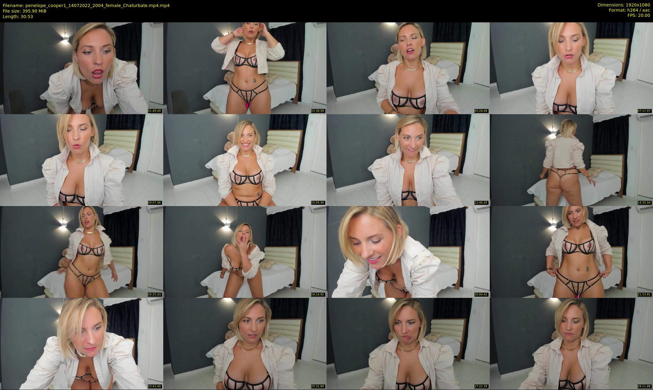 penelope_cooper1 — 31 minute Chaturbate female cam show recording, 1080p, Jul 14, 2022