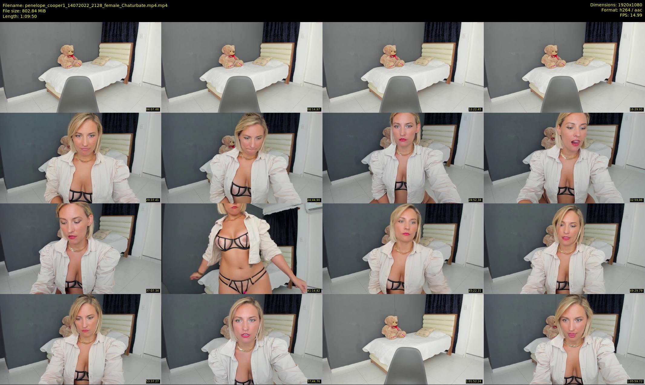 penelope_cooper1 — 70 minute Chaturbate female cam show recording, 1080p, Jul 14, 2022