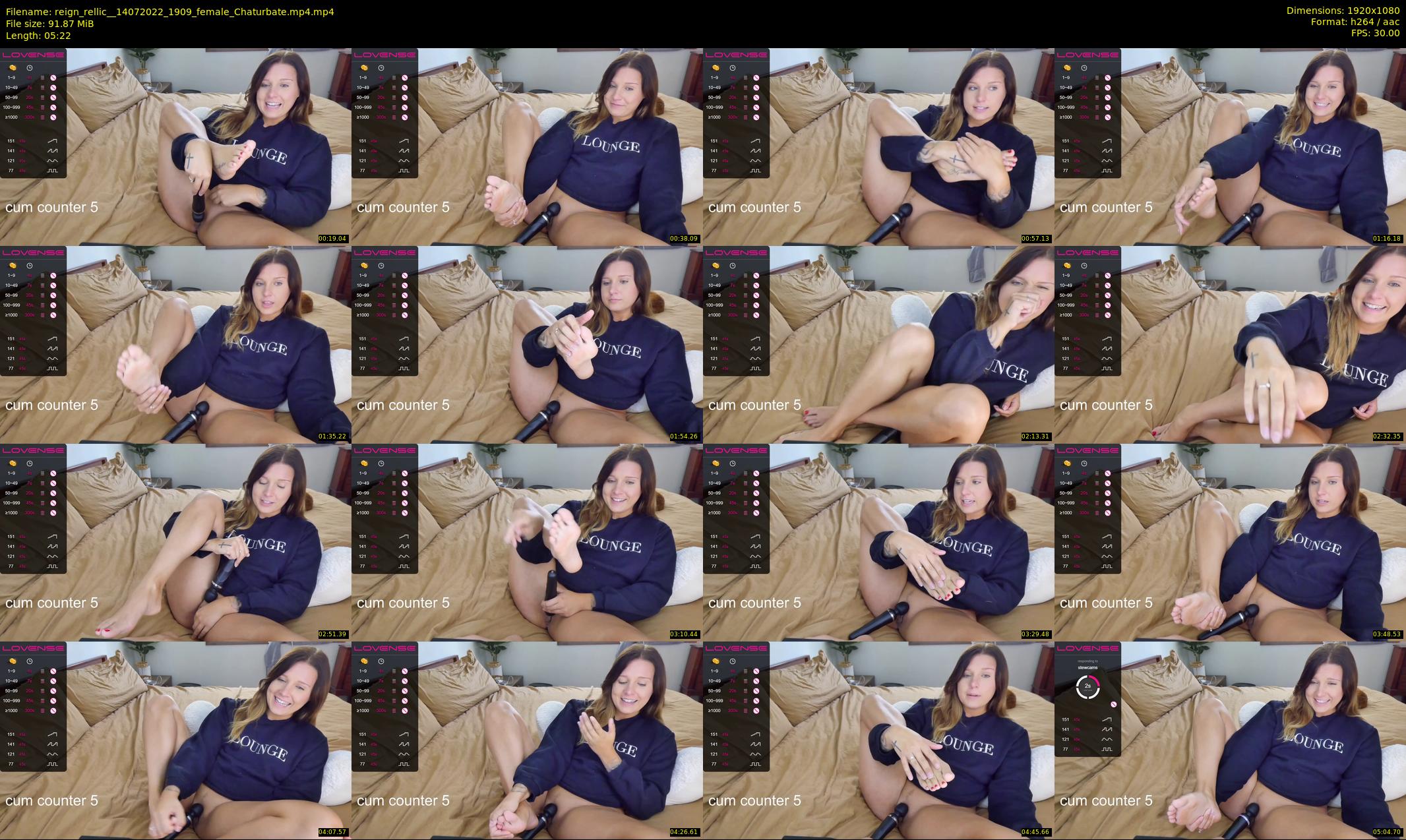 reign_rellic_ — 6 minute Chaturbate female cam show recording, 1080p, Jul 14, 2022
