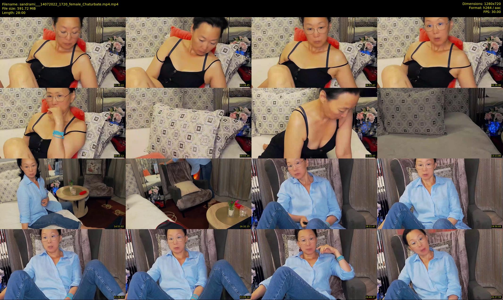 sandrami__ — 28 minute Chaturbate female cam show recording, 720p, Jul 14, 2022
