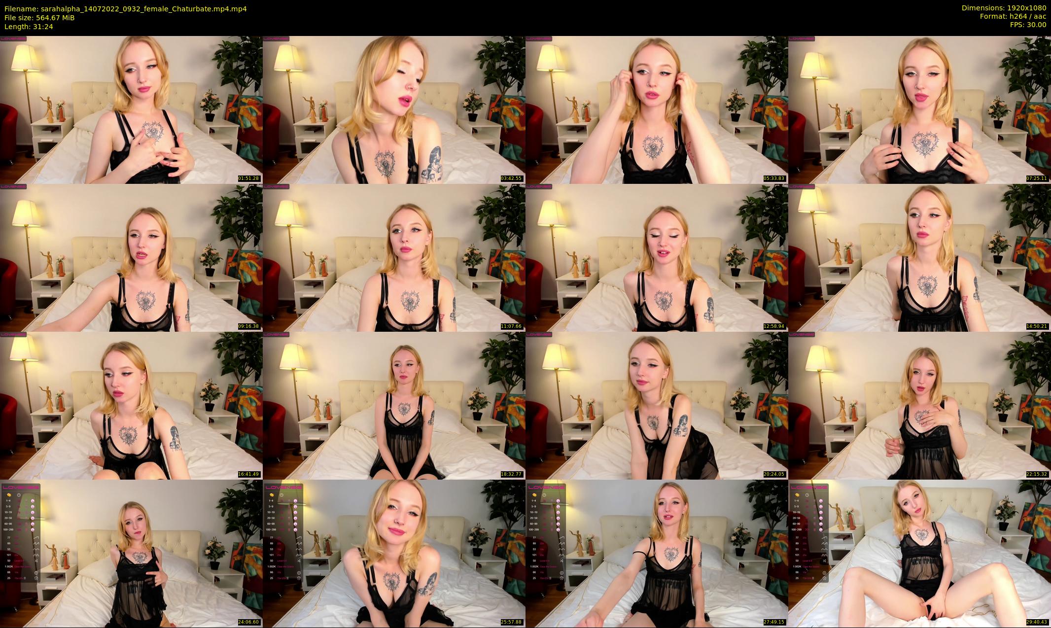 sarahalpha — 32 minute Chaturbate couple cam show recording, 1080p, Jul 14, 2022