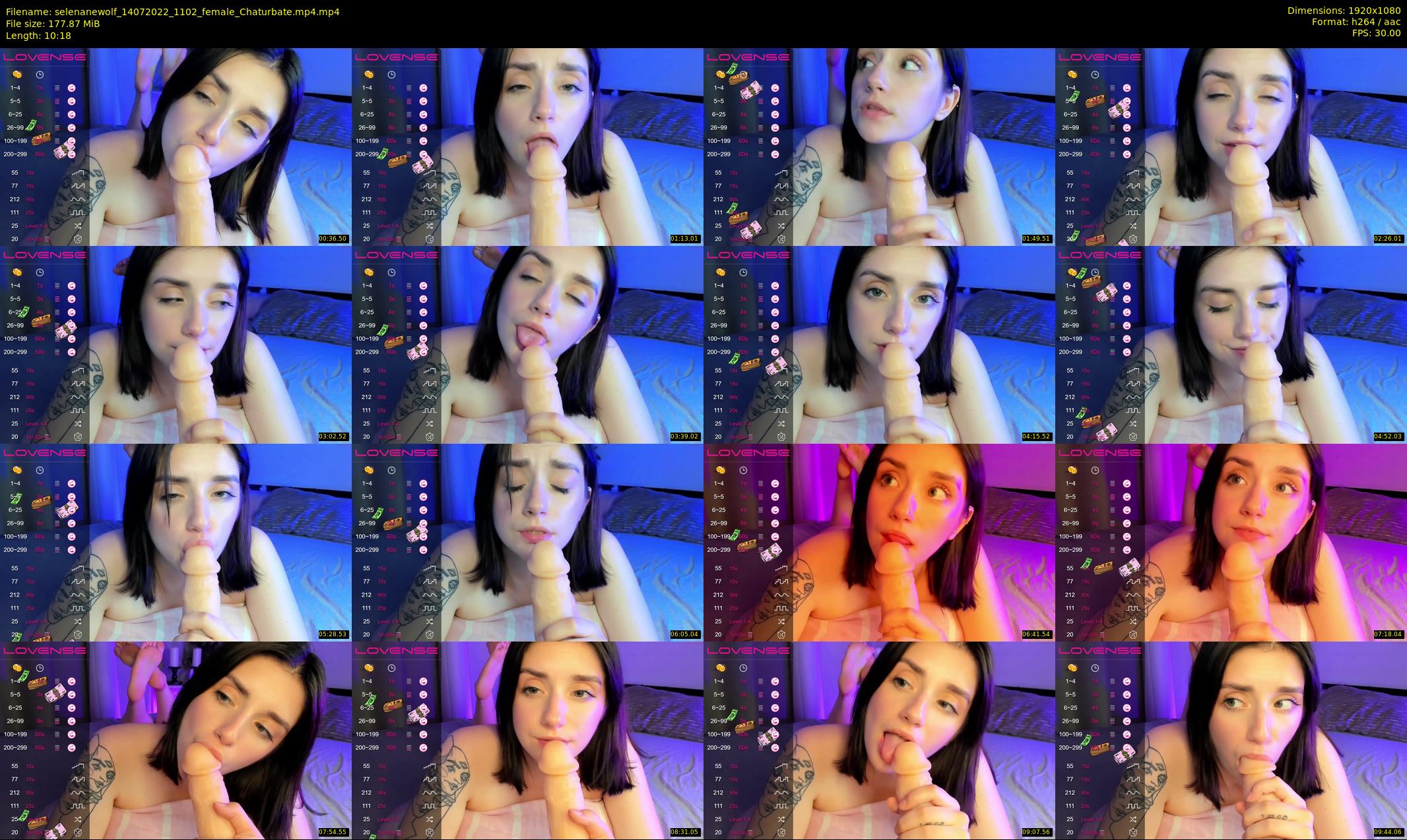 selenanewolf — 11 minute Chaturbate couple cam show recording, 1080p, Jul 14, 2022