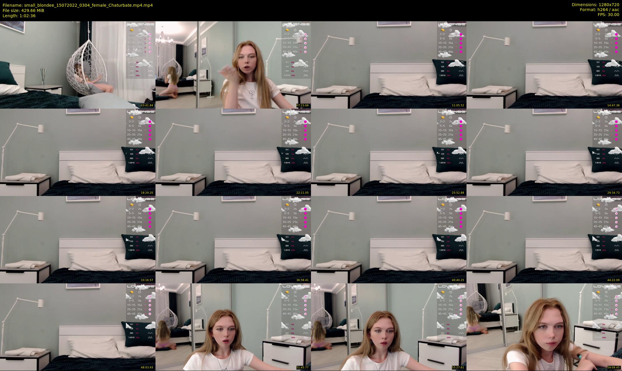 small_blondee — 63 minute Chaturbate female cam show recording, 720p, Jul 15, 2022