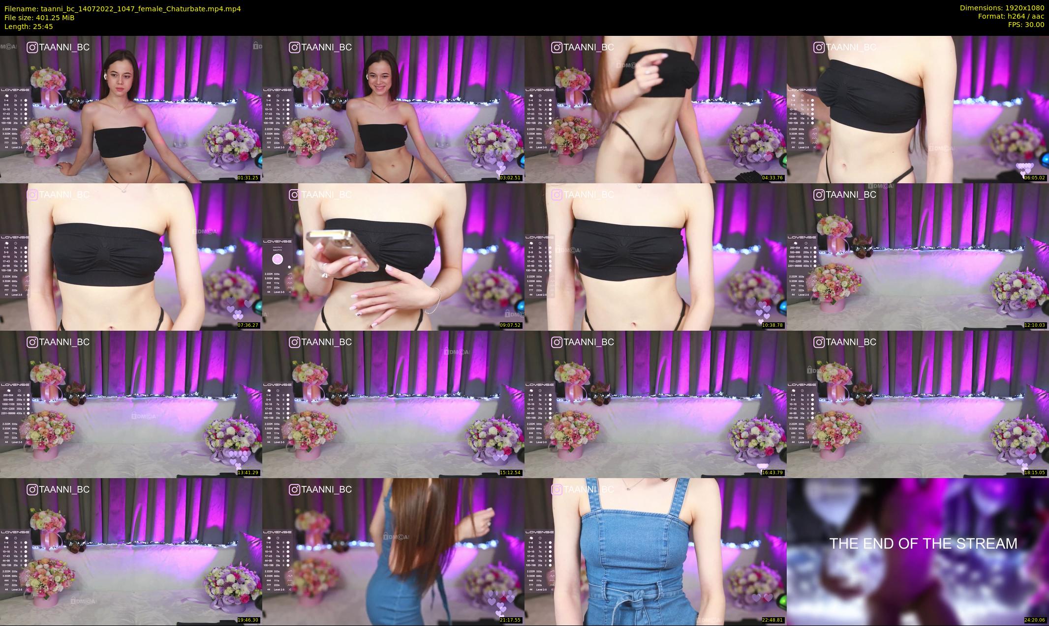 taanni_bc — 26 minute Chaturbate female cam show recording, 1080p, Jul 14, 2022