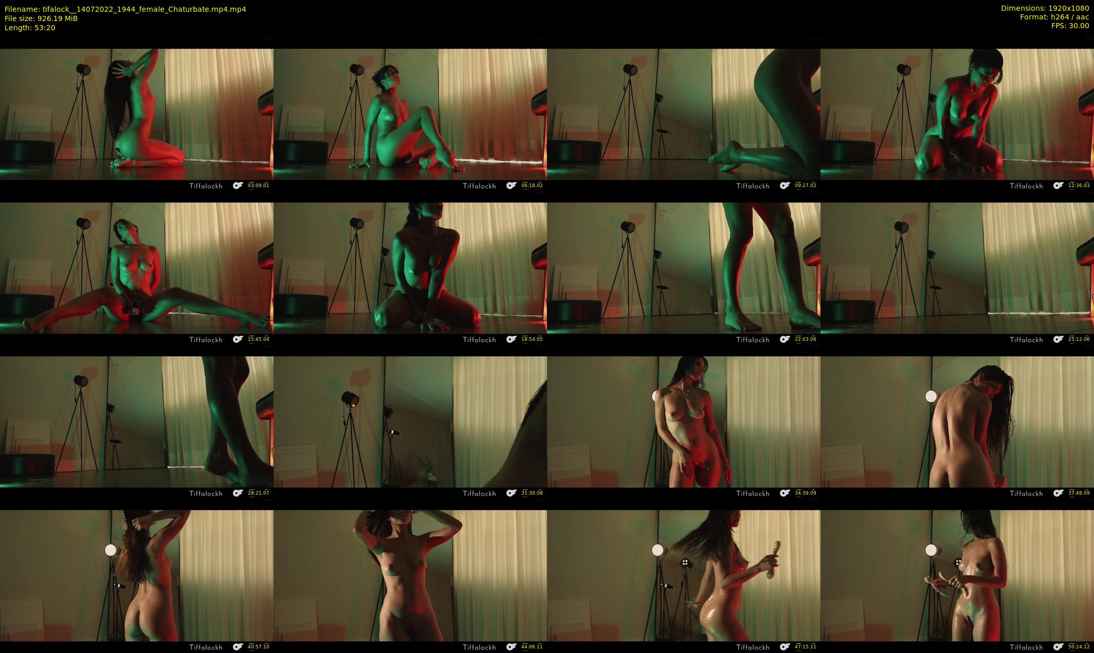 tifalock_ — 54 minute Chaturbate female cam show recording, 1080p, Jul 14, 2022