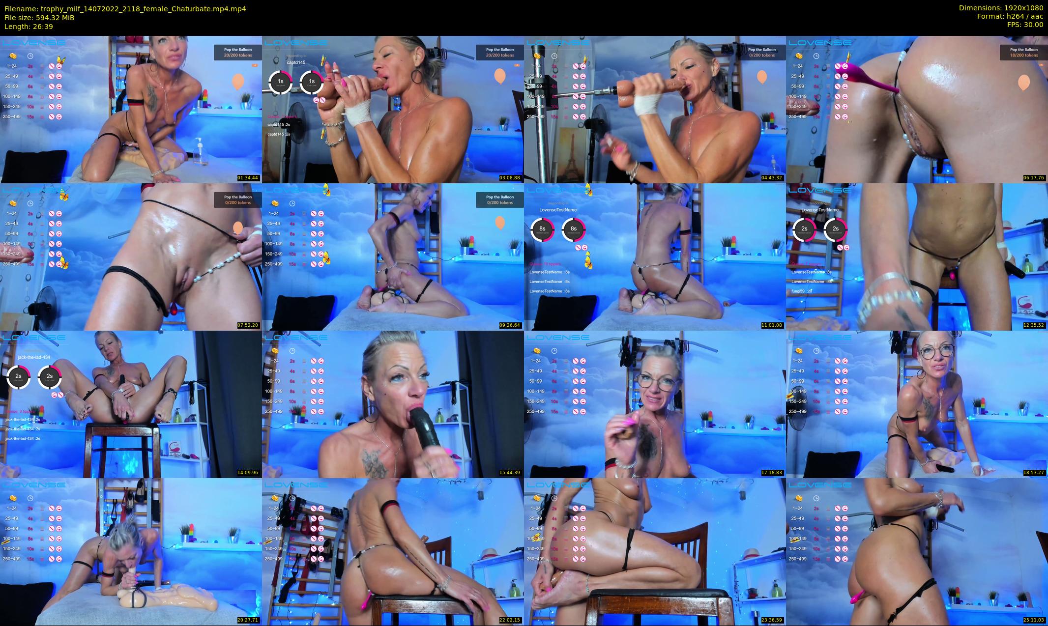 trophy_milf — 27 minute Chaturbate female cam show recording, 1080p, Jul 14, 2022