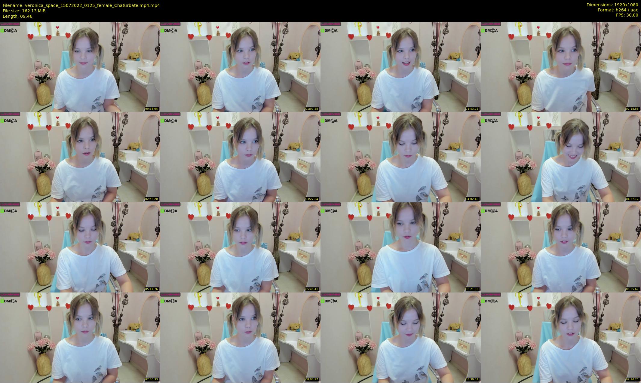 veronica_space — 10 minute Chaturbate female cam show recording, 1080p, Jul 15, 2022