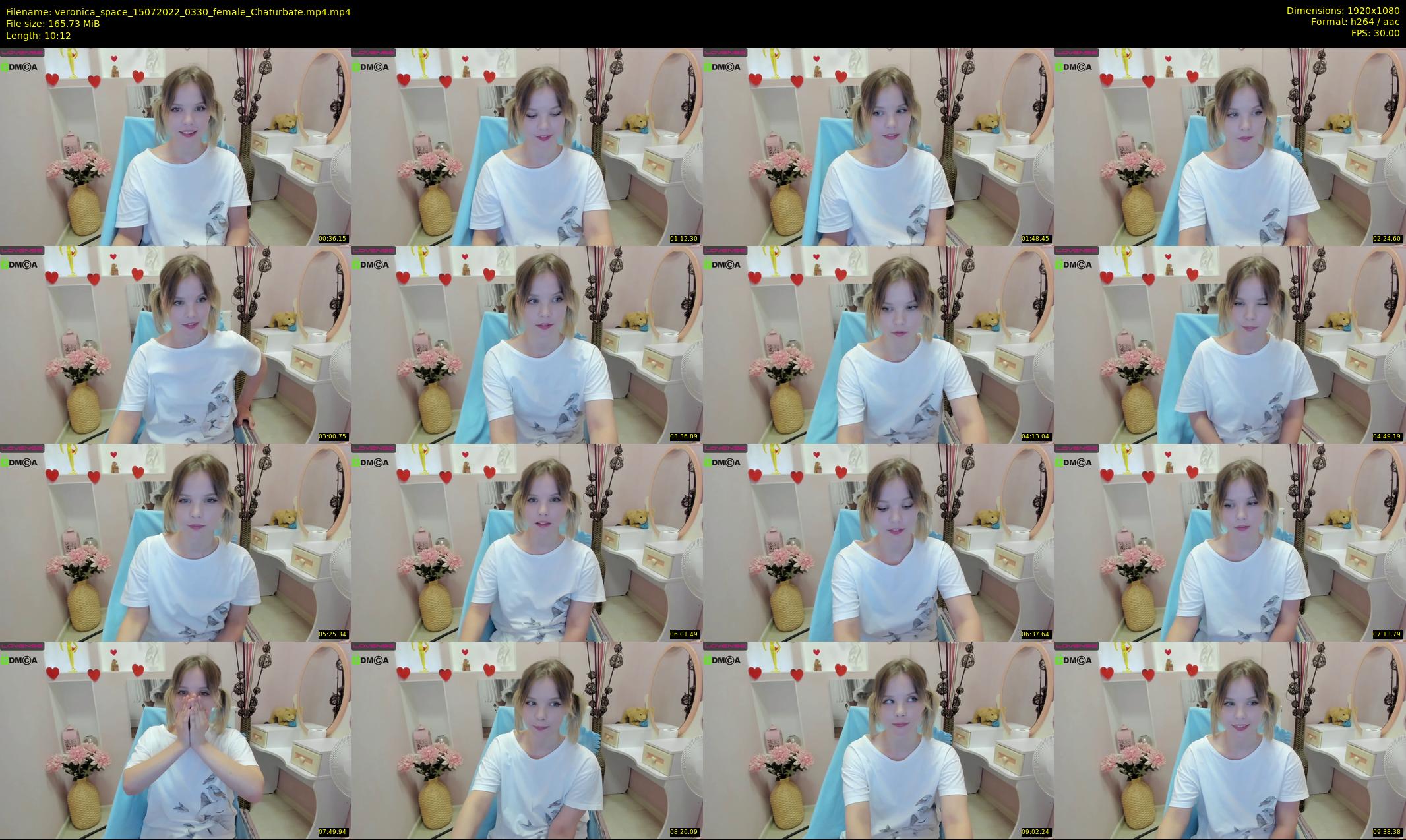veronica_space — 11 minute Chaturbate female cam show recording, 1080p, Jul 15, 2022