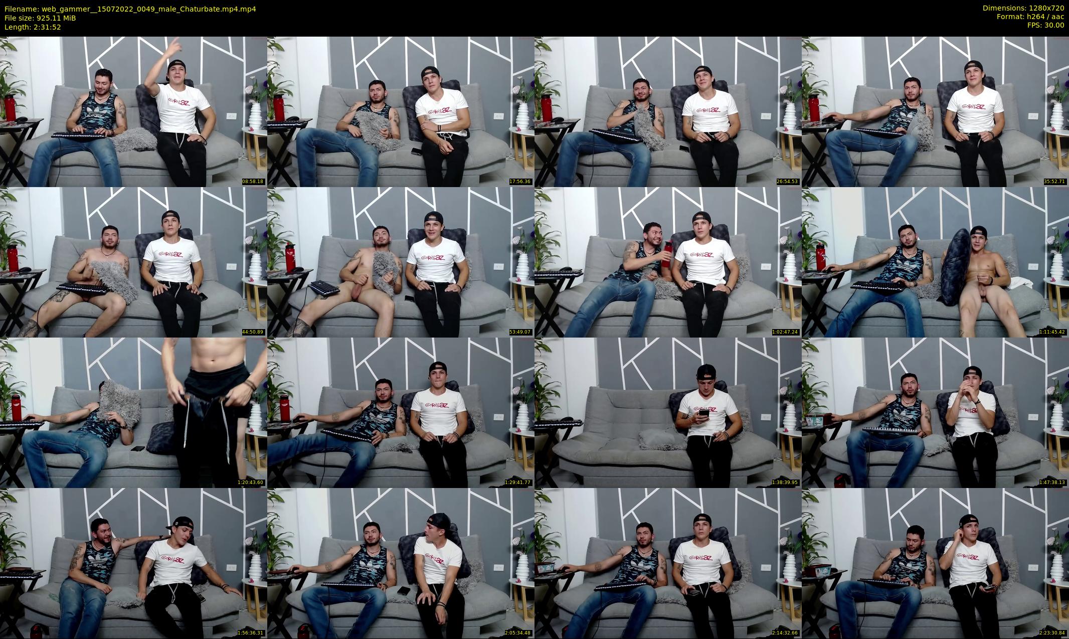 web_gammer_ — 152 minute Chaturbate male cam show recording, 720p, Jul 15, 2022