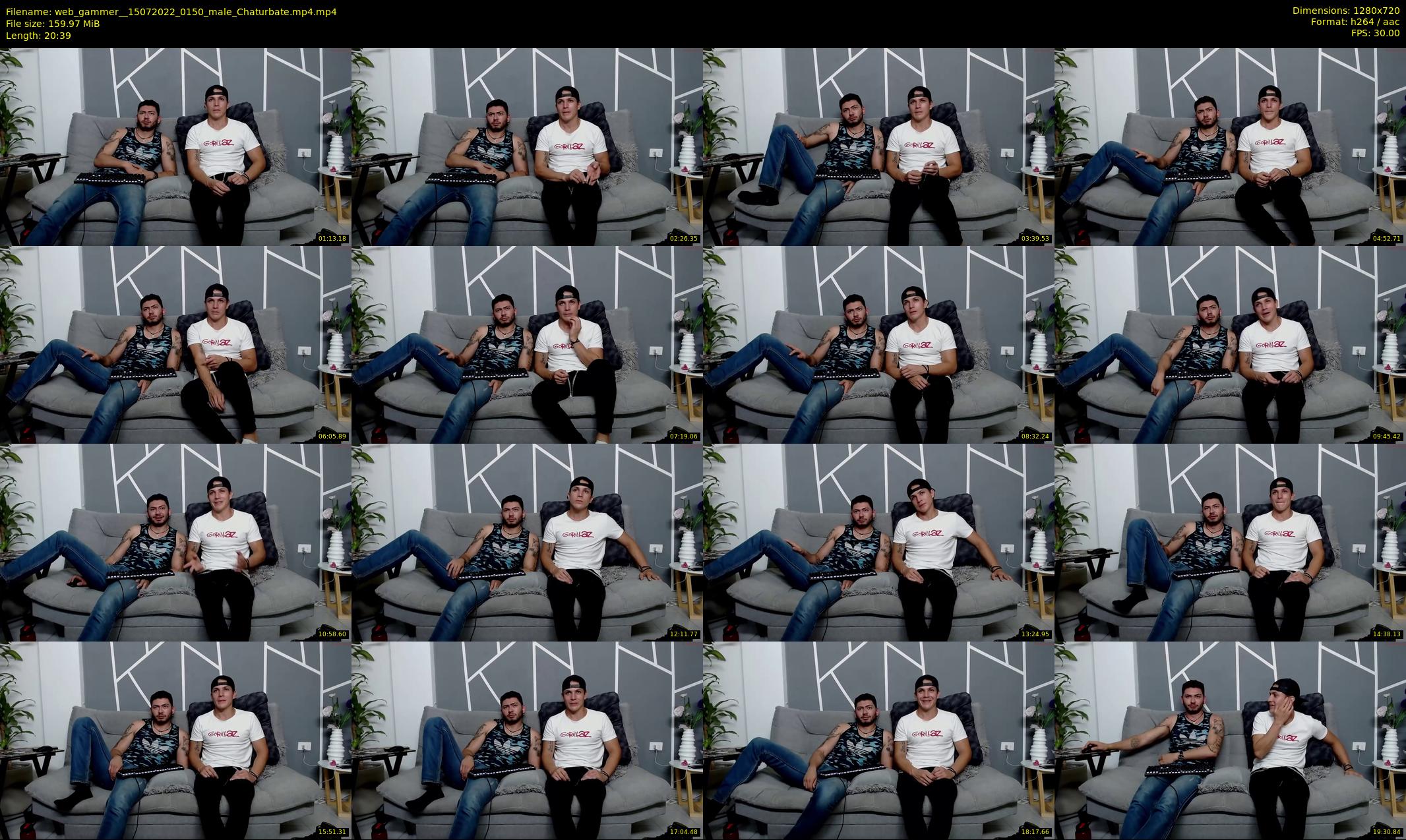 web_gammer_ — 21 minute Chaturbate male cam show recording, 720p, Jul 15, 2022