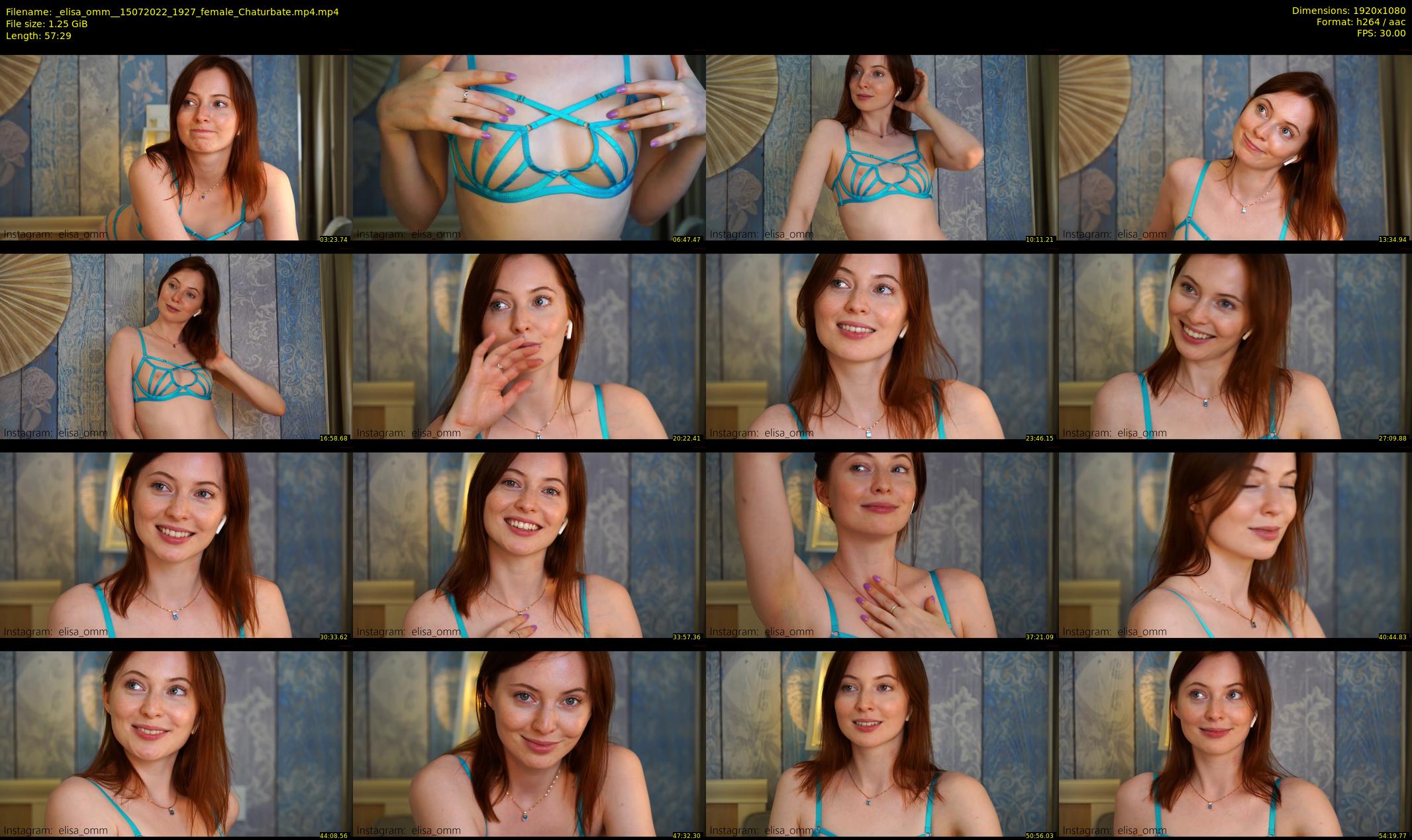 _elisa_omm_ — 58 minute Chaturbate female cam show recording, 1080p, Jul 15, 2022