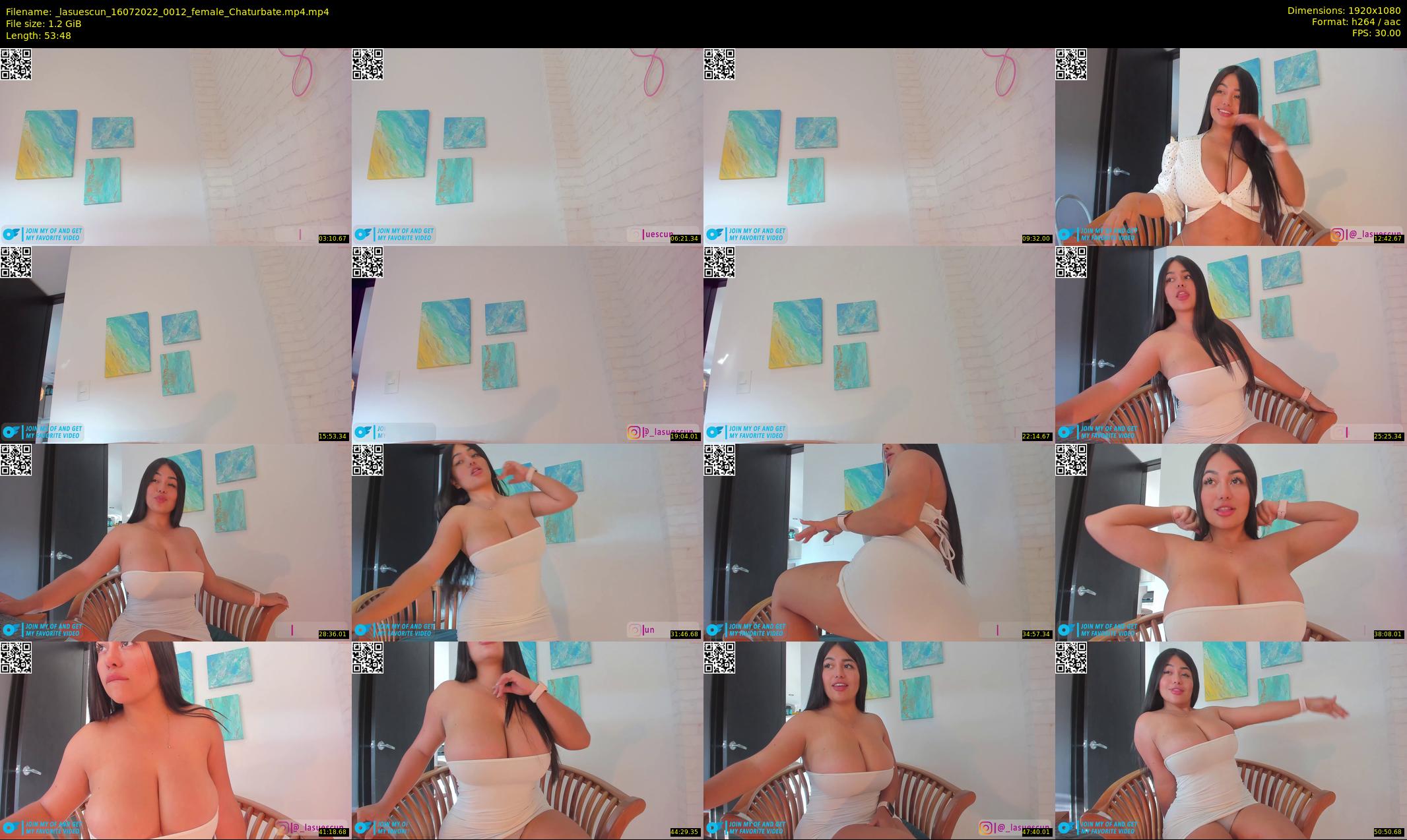 _lasuescun — 54 minute Chaturbate female cam show recording, 1080p, Jul 16, 2022