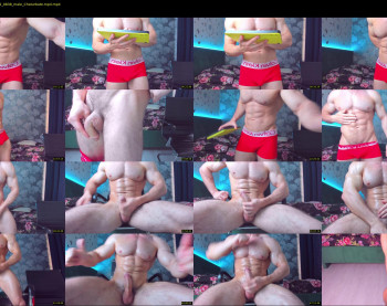 adam_muscle_ — 55 minute Chaturbate male cam show recording, 1080p, Jul 15, 2022