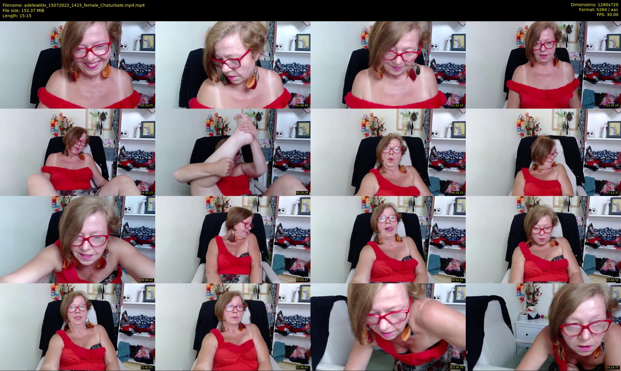 adelewildx — 16 minute Chaturbate female cam show recording, 720p, Jul 15, 2022