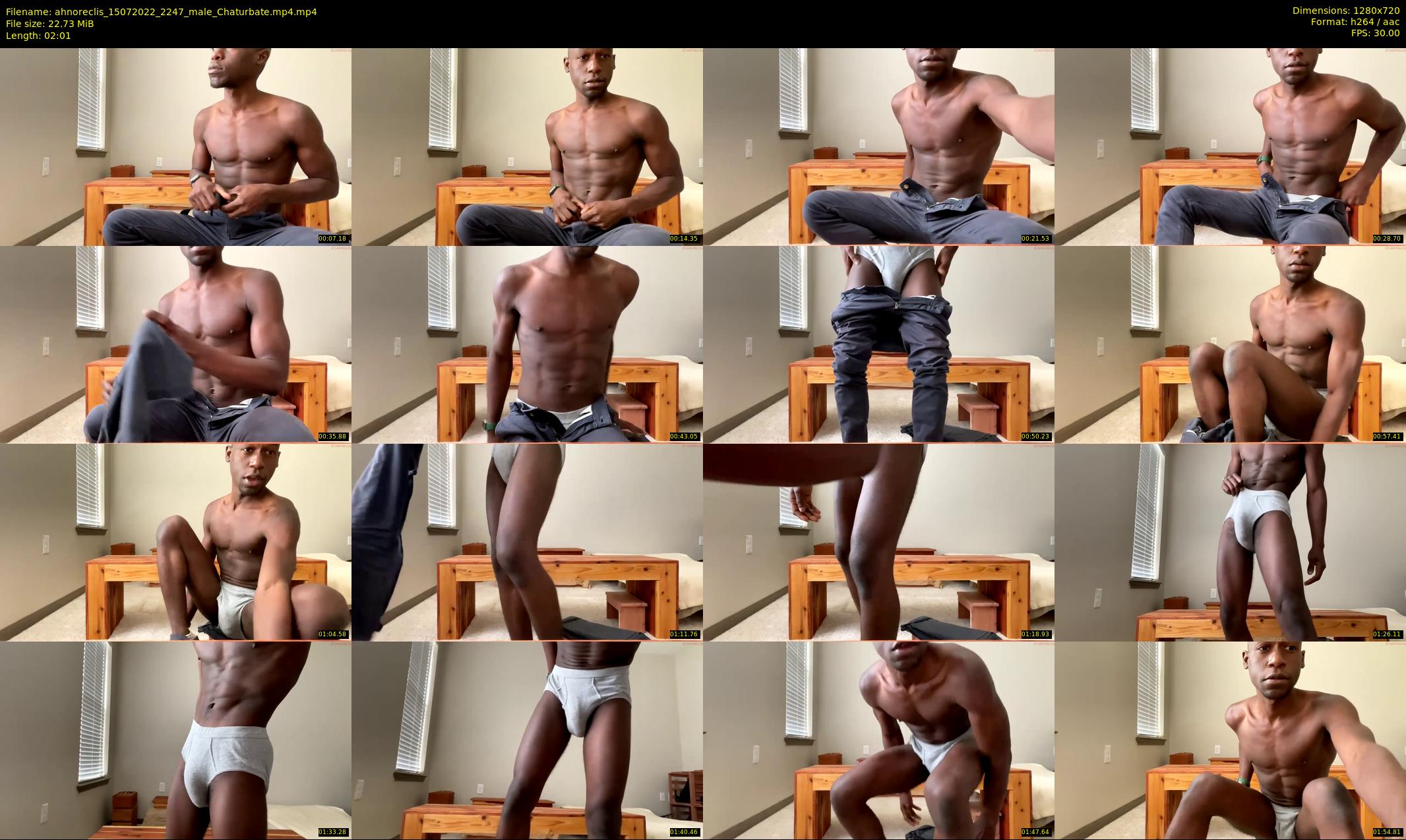 ahnoreclis — 3 minute Chaturbate male cam show recording, 720p, Jul 15, 2022