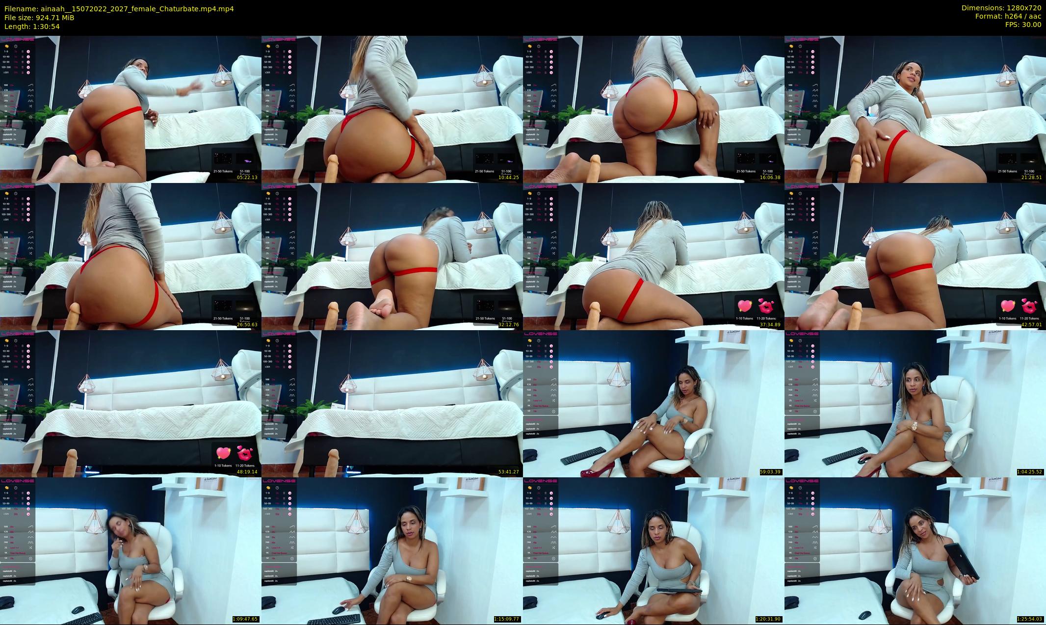ainaah_ — 91 minute Chaturbate female cam show recording, 720p, Jul 15, 2022