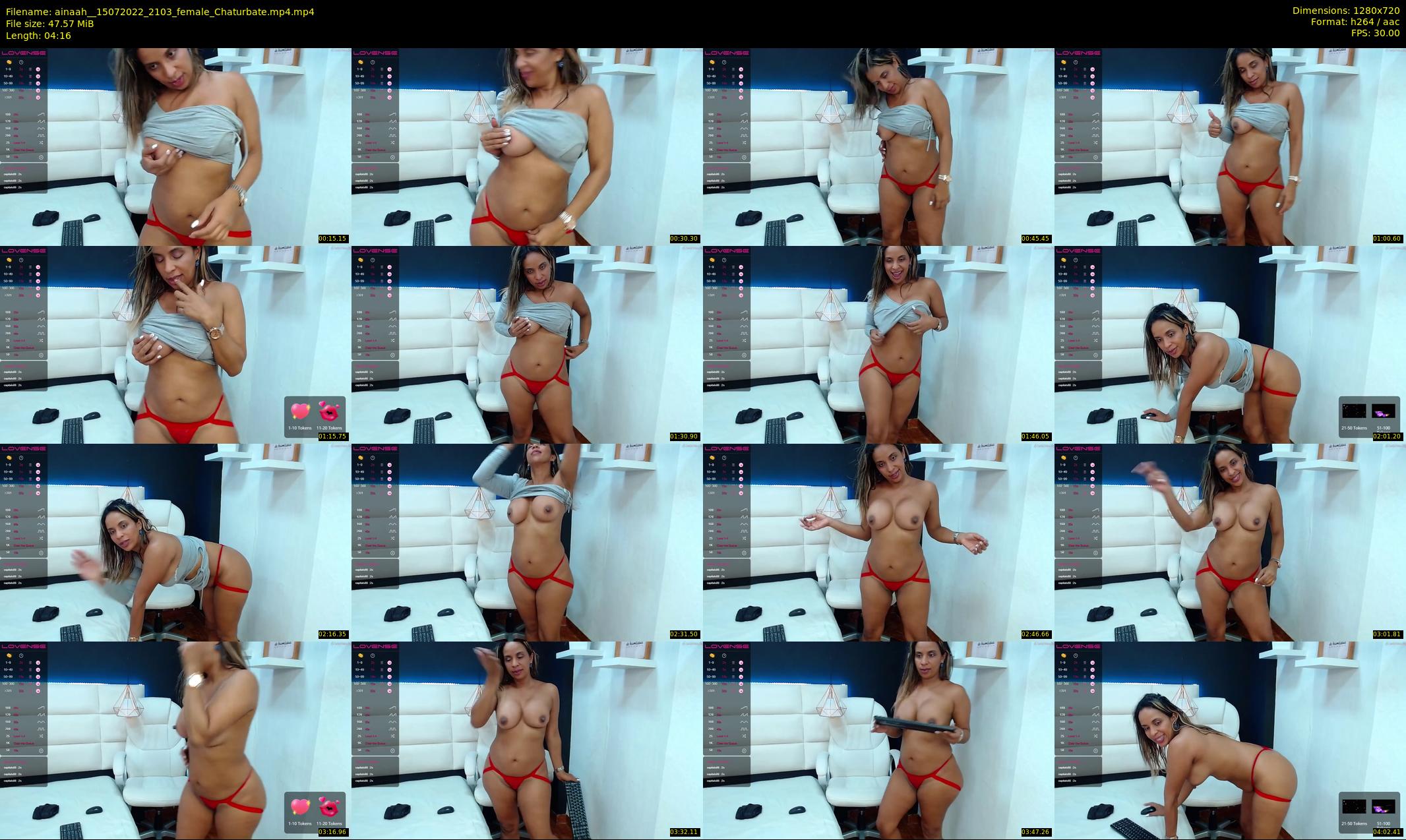 ainaah_ — 5 minute Chaturbate female cam show recording, 720p, Jul 15, 2022