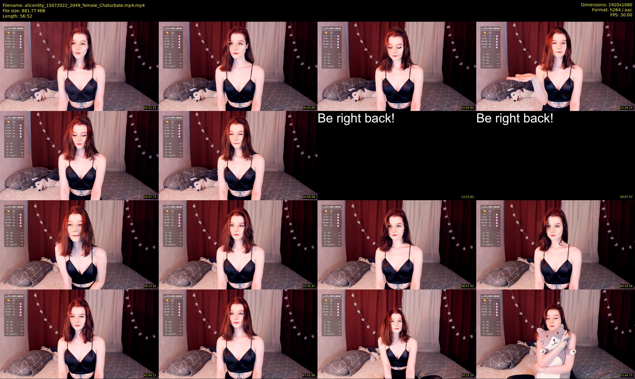 alicentity — 57 minute Chaturbate female cam show recording, 1080p, Jul 15, 2022