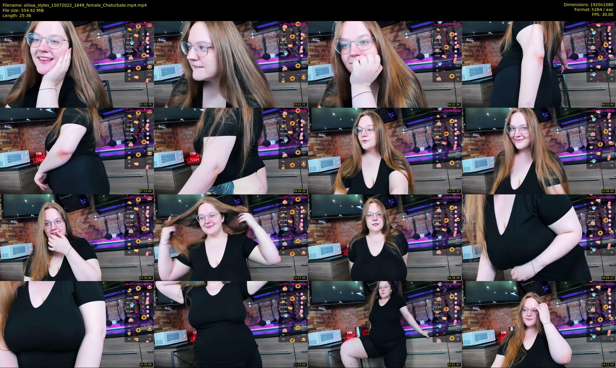 alissa_styles — 26 minute Chaturbate female cam show recording, 1080p, Jul 15, 2022