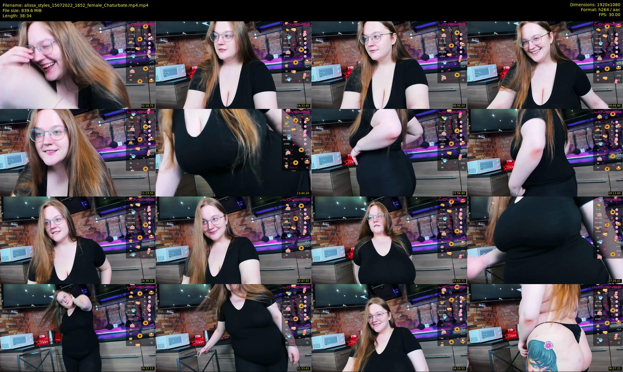 alissa_styles — 39 minute Chaturbate female cam show recording, 1080p, Jul 15, 2022