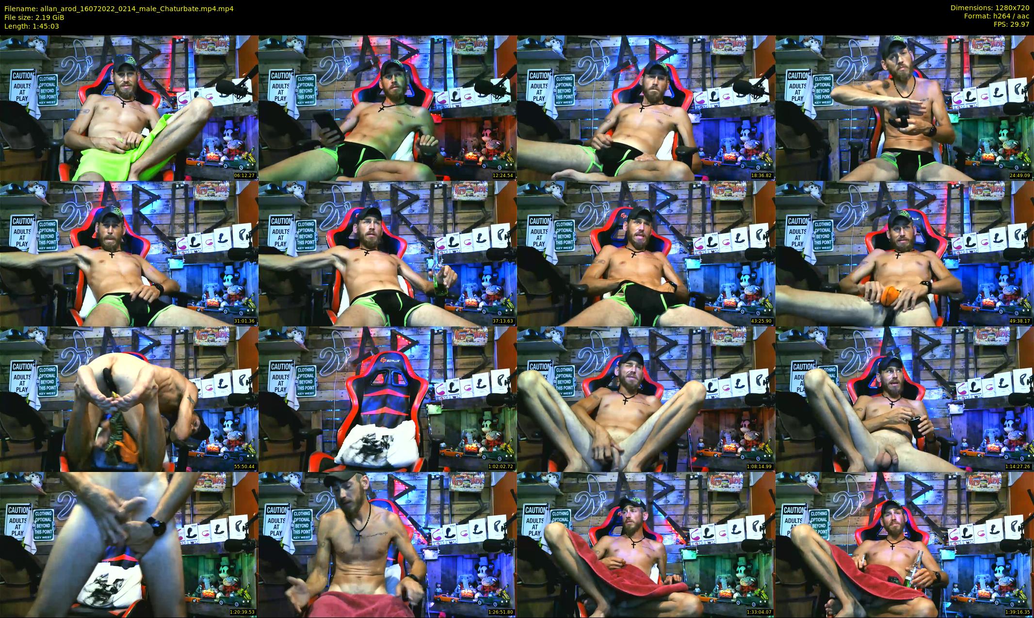 allan_arod — 106 minute Chaturbate male cam show recording, 720p, Jul 16, 2022