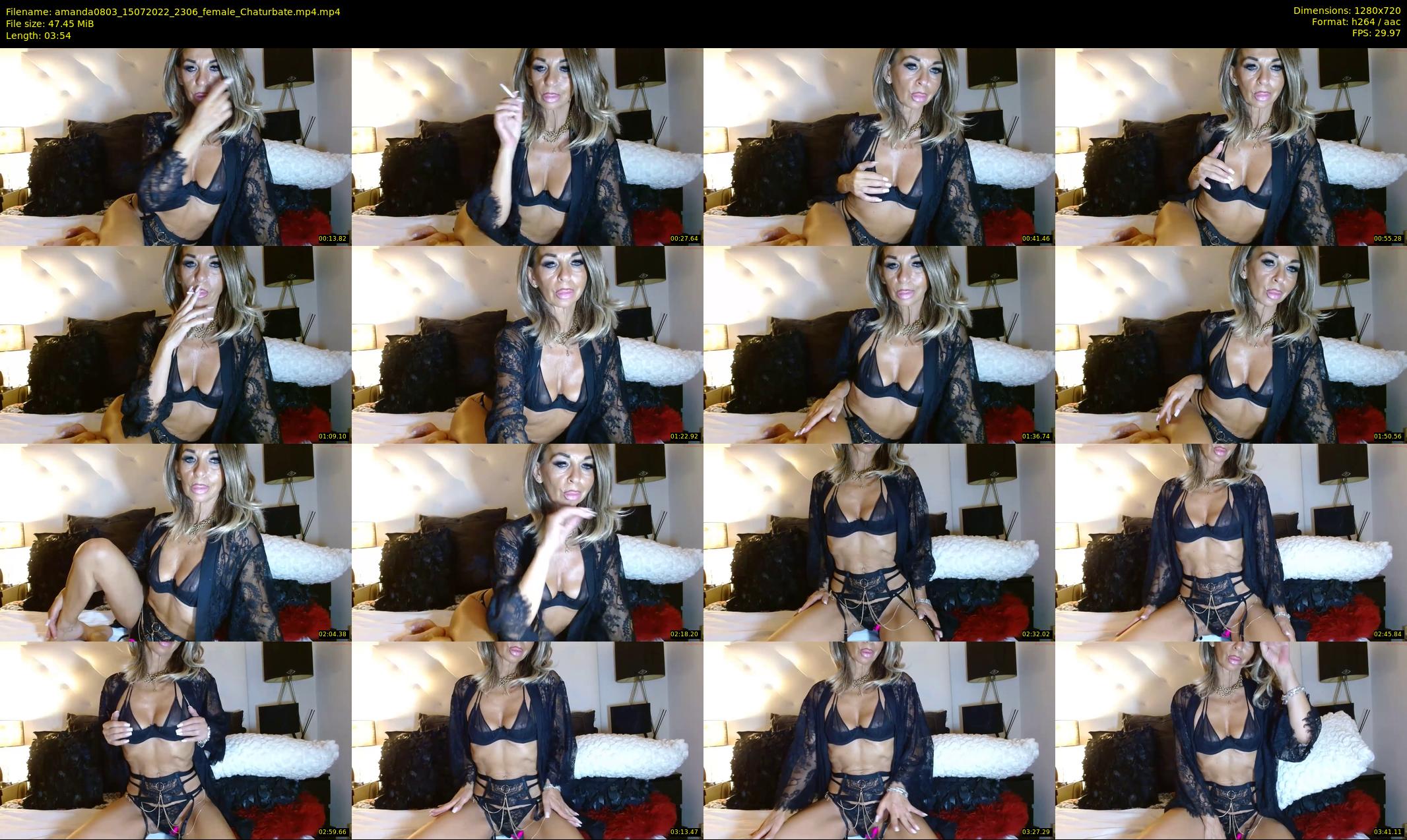amanda0803 — 4 minute Chaturbate female cam show recording, 720p, Jul 15, 2022