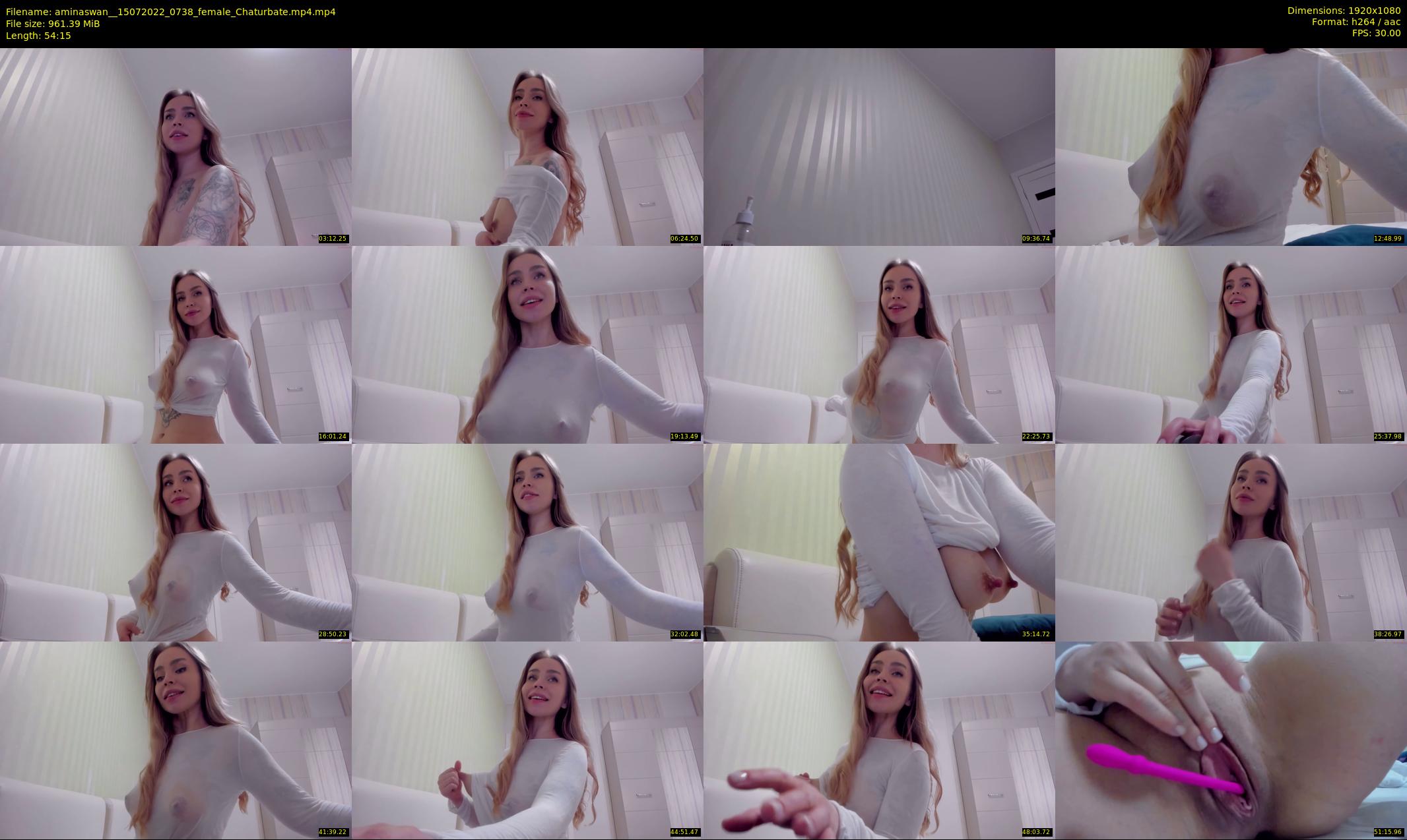 aminaswan_ — 55 minute Chaturbate female cam show recording, 1080p, Jul 15, 2022