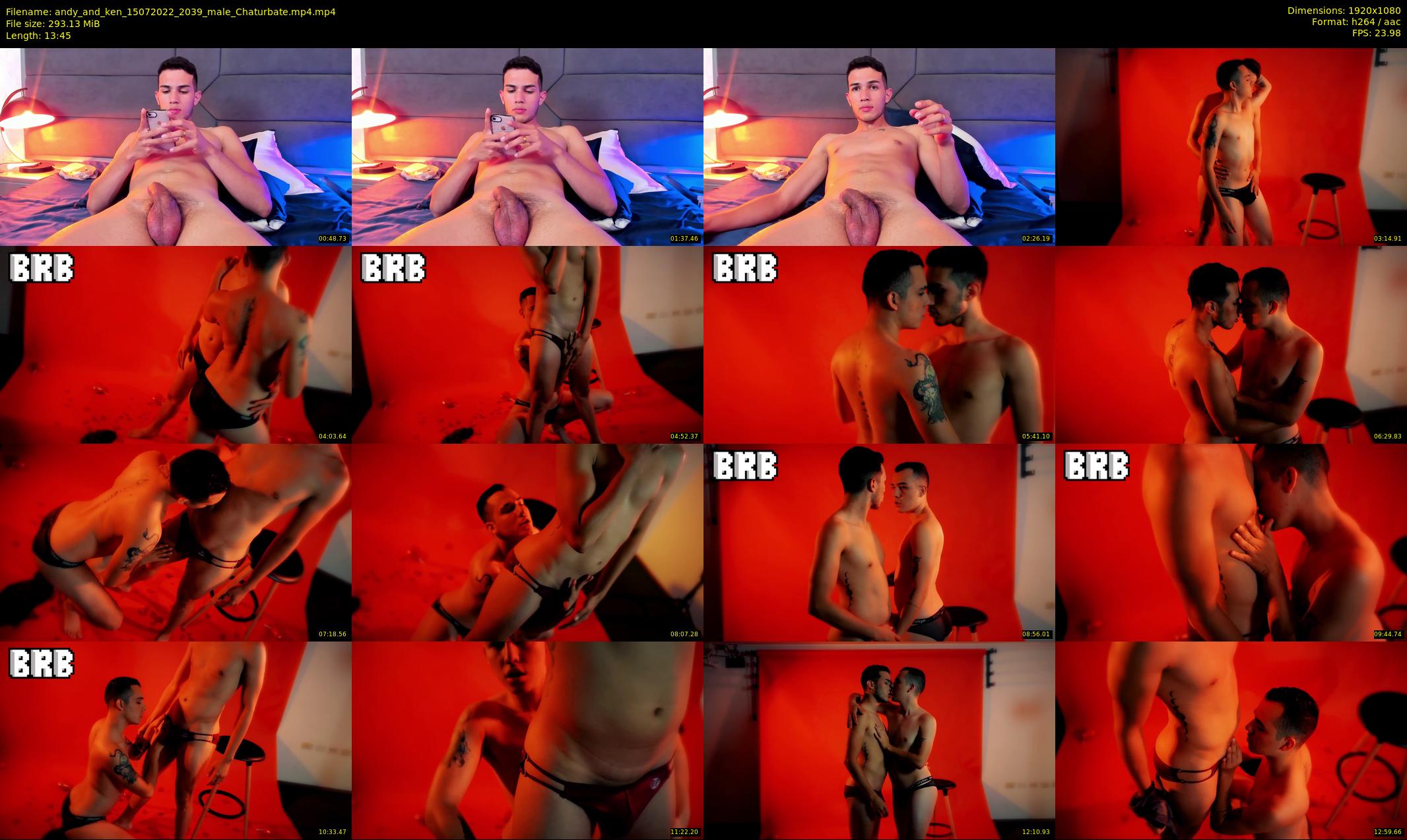 andy_and_ken — 14 minute Chaturbate male cam show recording, 1080p, Jul 15, 2022