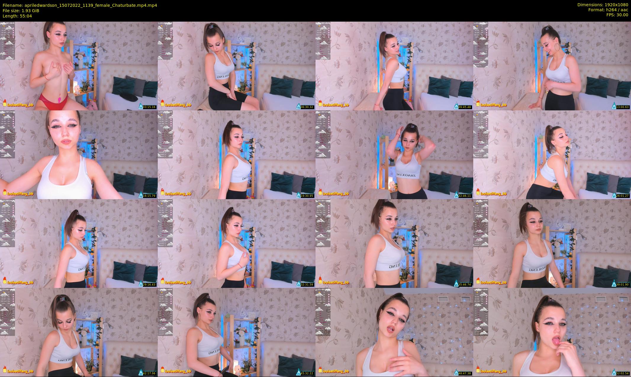 apriledwardson — 56 minute Chaturbate couple cam show recording, 1080p, Jul 15, 2022