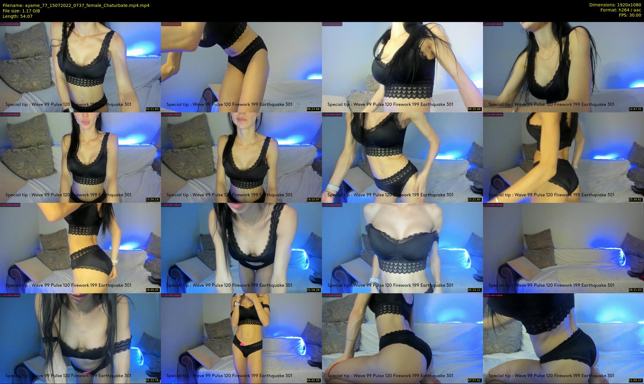 ayame_77 — 55 minute Chaturbate female cam show recording, 1080p, Jul 15, 2022