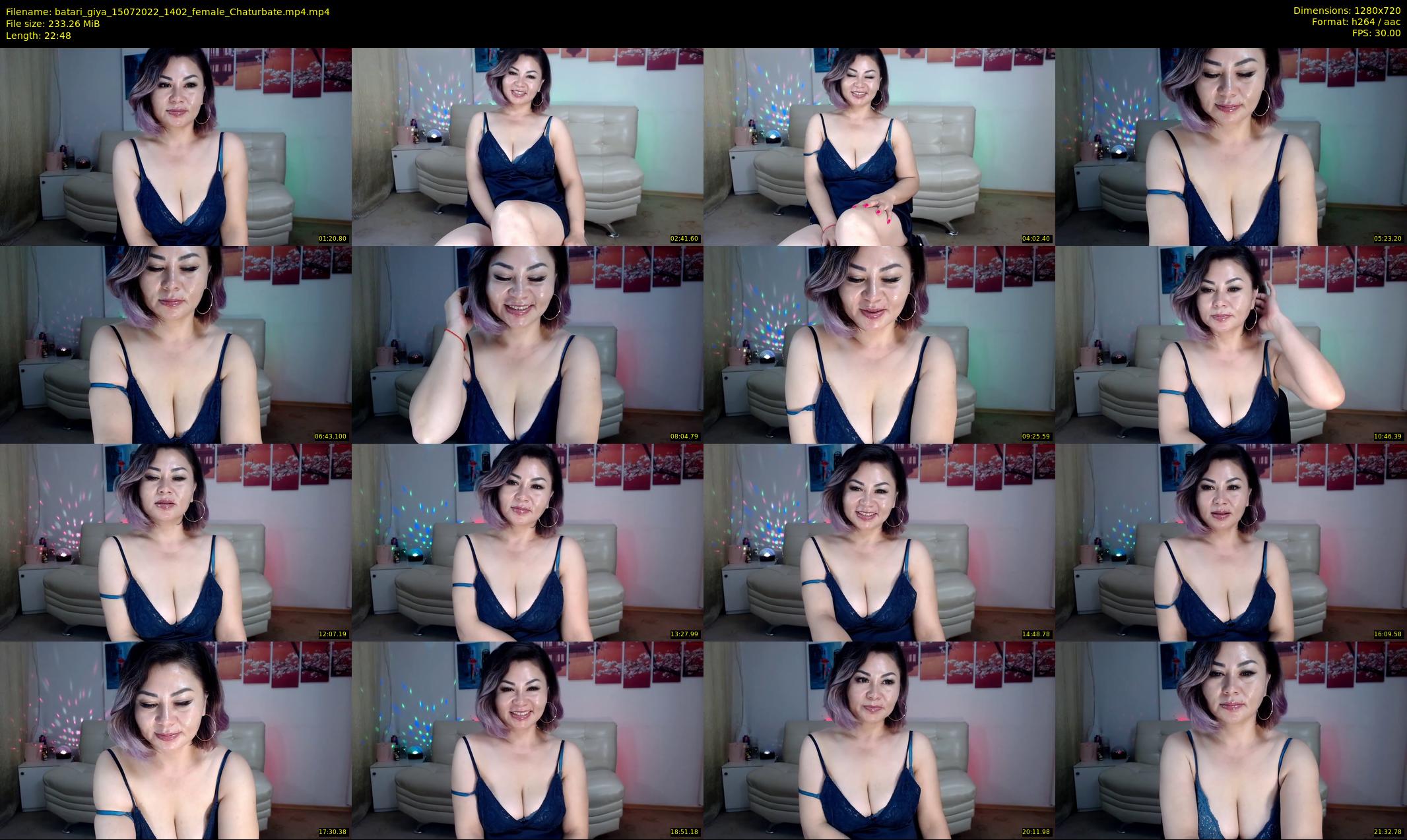 batari_giya — 23 minute Chaturbate female cam show recording, 720p, Jul 15, 2022