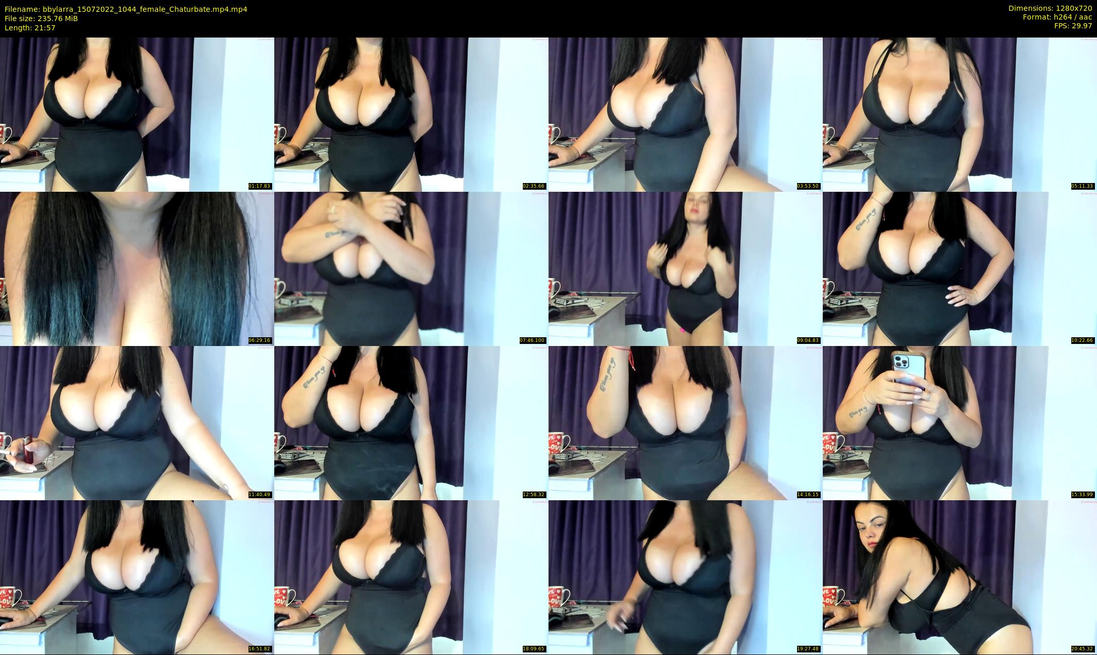 bbylarra — 22 minute Chaturbate couple cam show recording, 720p, Jul 15, 2022