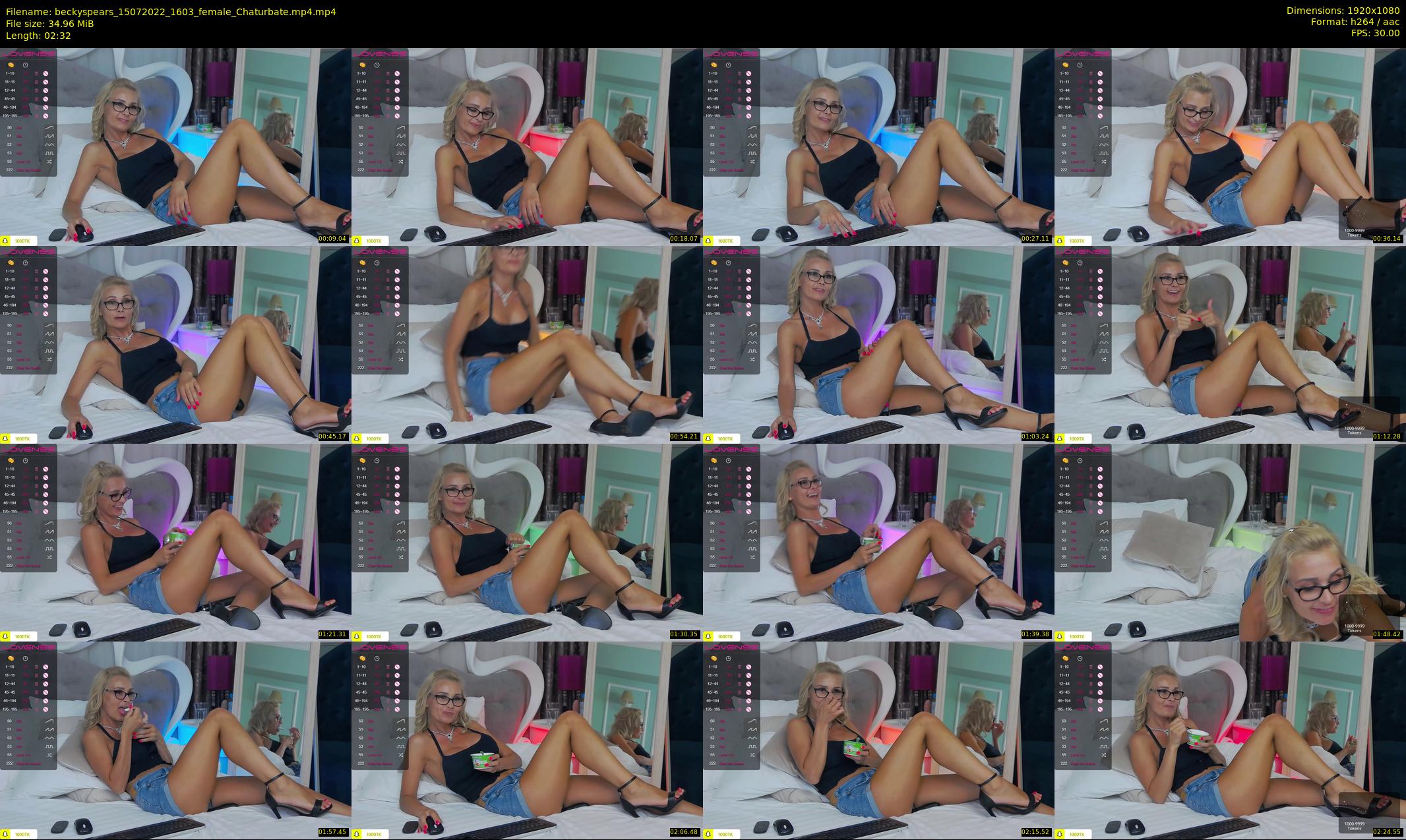beckyspears — 3 minute Chaturbate female cam show recording, 1080p, Jul 15, 2022