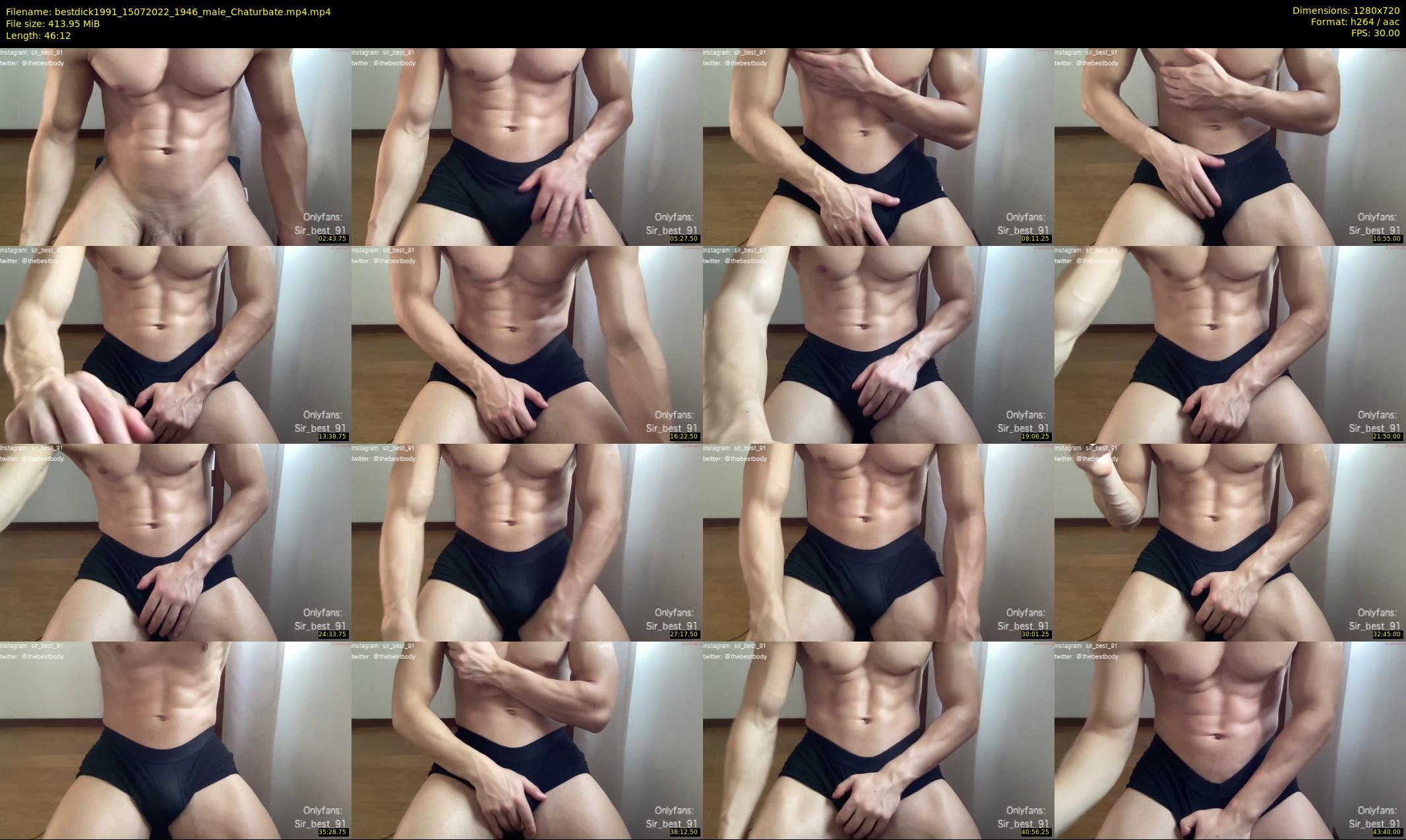 bestdick1991 — 47 minute Chaturbate male cam show recording, 720p, Jul 15, 2022