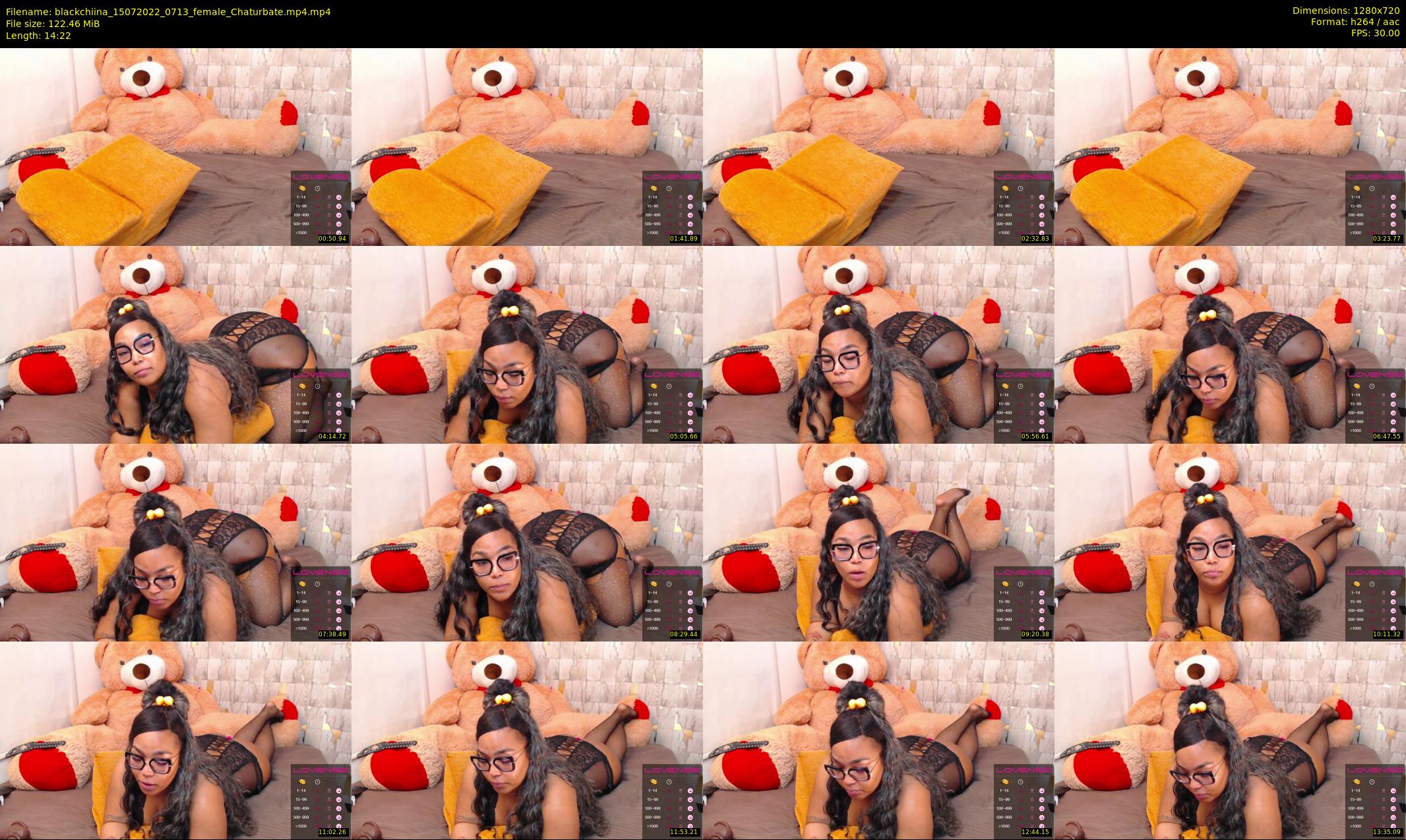 blackchiina — 15 minute Chaturbate female cam show recording, 720p, Jul 15, 2022