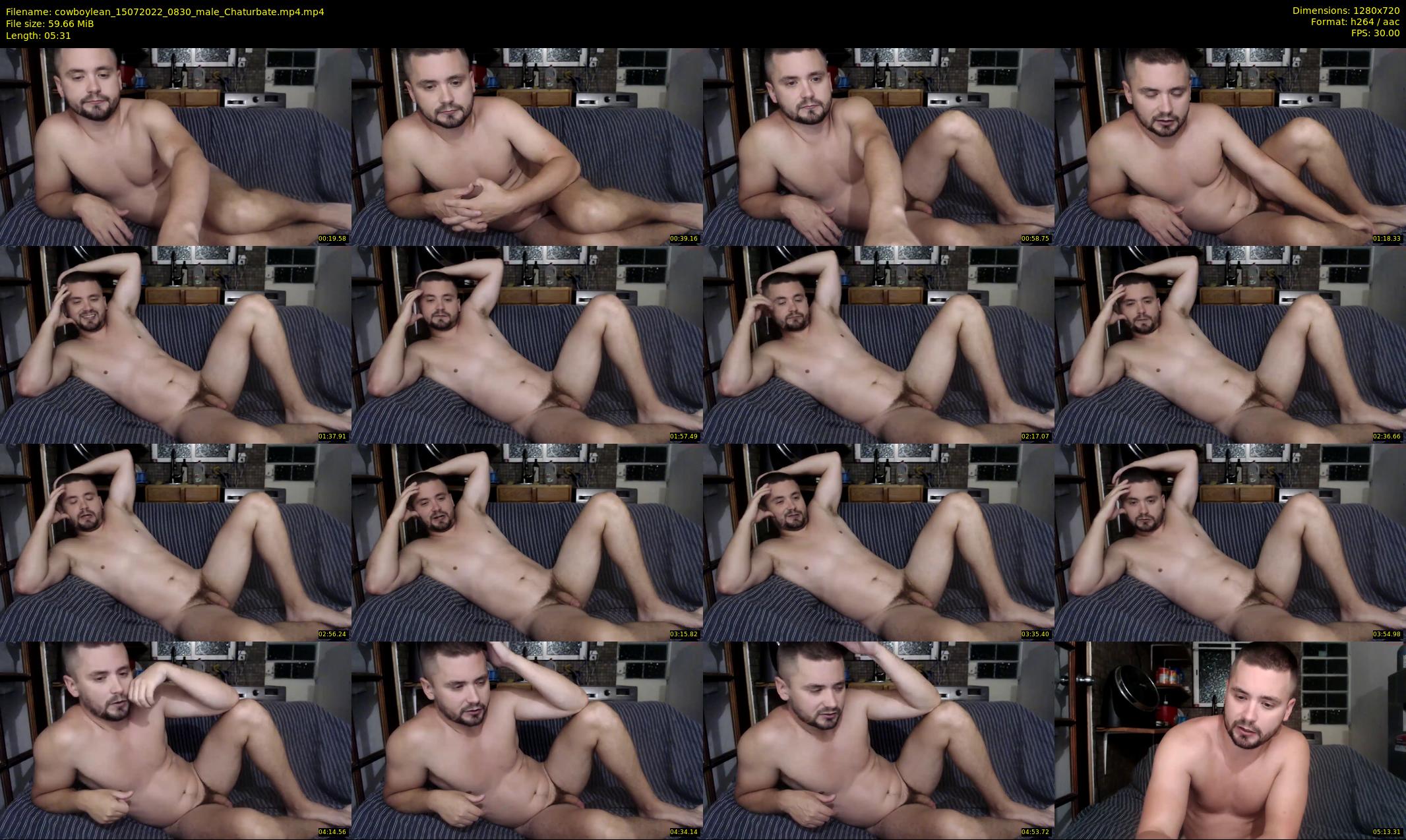 cowboylean — 6 minute Chaturbate male cam show recording, 720p, Jul 15, 2022