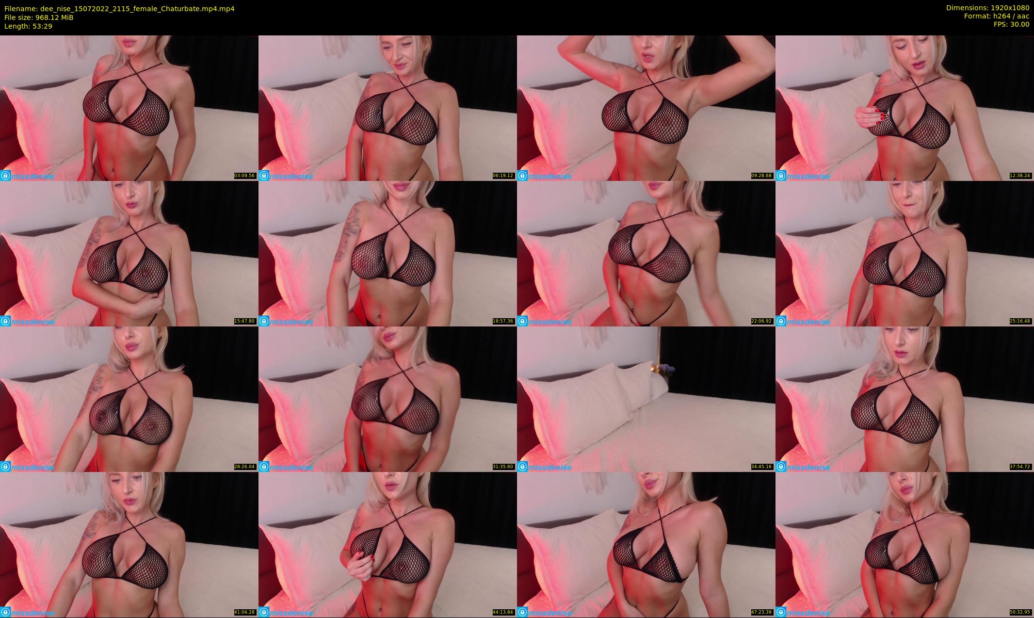 dee_nise — 54 minute Chaturbate female cam show recording, 1080p, Jul 15, 2022
